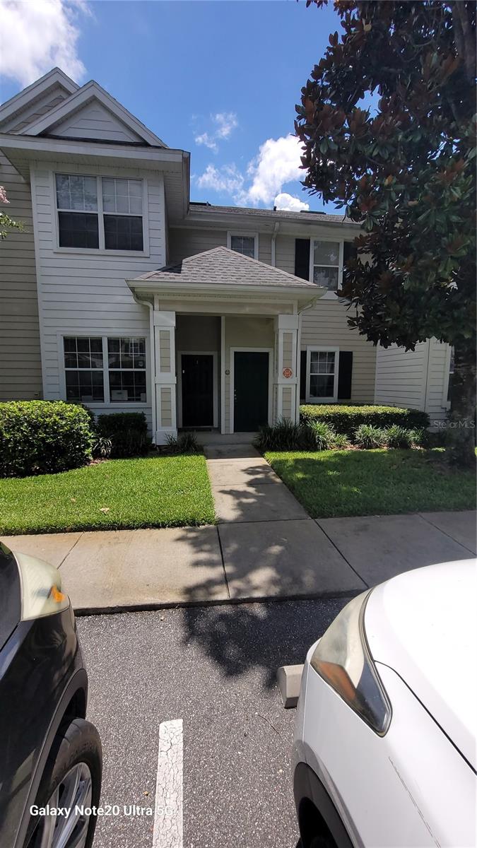 Beautiful 1 bedroom 1 bath condo on second floor in gated community of Southern Pines. Features additional office/solarium room. Open floor plan concept with carpeted living areas and tiled wet areas. Kitchen and bathroom both have granite counter tops. Master bedroom with walk in closet. Community features pool, tennis, basketball, fitness room, playground and more. Great location close to shopping restaurants, major roadways and just minutes from Disney. Easy move in terms first month rent plus one month security. Call today to schedule a viewing.