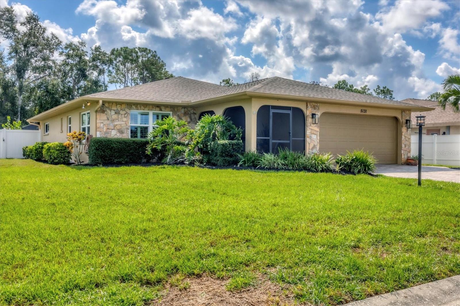 Charming Home with Outdoor Oasis!  This meticulously maintained residence is move in ready offering comfort, convenience, and lifestyle! The serene setting offers a peaceful view with upscale amenities nearby.

Exterior Highlights Include: Freshly Painted - The beauty of a freshly painted exterior enhances the home’s curb appeal.
Newer Roof (2022) - A new roof ensures peace of mind and long-term durability. Impact Windows with Impact Sliding Doors (2017) - These features provide added security, energy efficiency, and ease of mind during hurricane season. Beautiful Front Entry Doors with Hurricane Cover Protection (2017) -  Welcome your friends and family, beautifully made with quality to impress. Saltwater Pool and Enclosure (2017) - Dive into relaxation with a sparkling saltwater pool and screened enclosed great for day or night time swimming. Elegant travertine stone surrounds the six foot deep pool with large shaded area for kicking back with your favorite beverage in the shade. Spacious Backyard - Enjoy your fenced for privacy, expansive backyard, perfect for gatherings, play, or quiet time.

Interior Features Include: Welcoming Split Floor Plan - Enjoy a warm and inviting layout that offers privacy with guests and spaciousness.
Tile Flooring in Main Living Spaces - The kitchen, dining, and living areas feature stylish and easy-to-maintain pet friendly tile flooring.
Engineered Hardwood - Experience luxury with engineered hardwood flooring in the primary bedroom. Updated Bathrooms - No need to remodel here just move in and enjoy! Modern Kitchen - This modern kitchen with large eat in dining room and breakfast bar make cooking and entertaining a breeze!  Warm tones balance with bright light making the room welcoming and inviting. The Garbage Disposal (2023) has recently been replaced as well. Solid Wood Interior Doors - Enhanced durability from room to room with newly installed solid wood doors.
Plantation Shutters - Elegant plantation shutters throughout the home bring privacy and a touch of sophistication. Performance blinds on the French doors also add value to the home. Two-Car Garage - You’ll find plenty of storage in this oversized garage with enough room for two cars and storage and laundry space helping to keeping the home cool in summer and hot water heater (2022). 

Location, Location, Location This home is not only a sanctuary of comfort and style with nothing to do but move in and relax but also boasts a prime location. Enjoy easy access to UTC Mall, Benderson Park, an array of dining options, golf courses and beautiful beaches. Don’t miss the opportunity to make this exceptional property your own! Contact us today to a see this Sarasota Oasis first hand with charm and elegance in an exceptionally serene setting!
