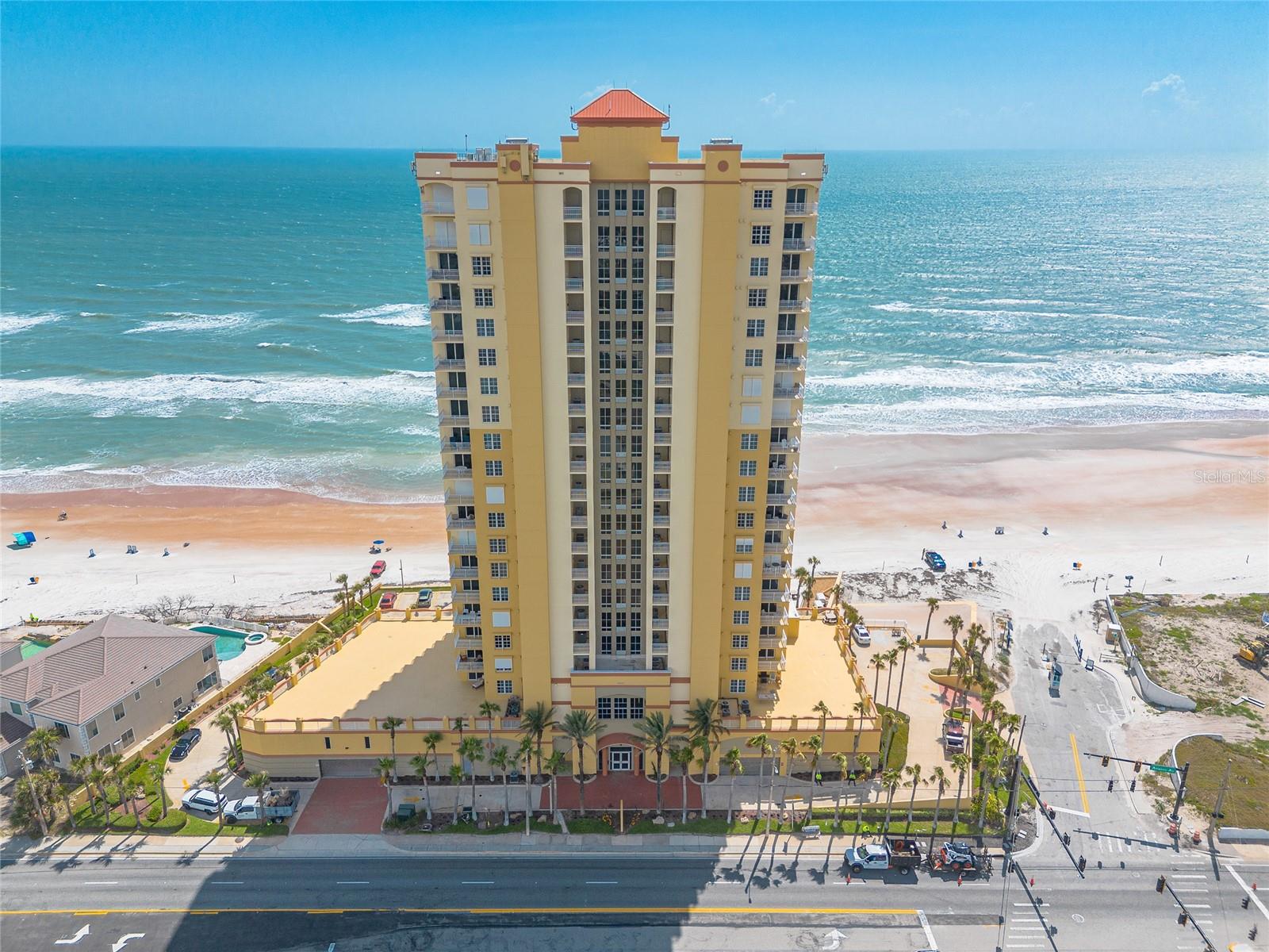 Experience luxurious oceanfront living in this beautifully furnished 3-bedroom, 3-bath corner residence, perfectly positioned to capture breathtaking panoramic views of the Atlantic Ocean and unforgettable sunrises from multiple balcony access points.
Designed with elegance, comfort, and functionality in mind, this exceptional corner unit features soaring 9-foot ceilings, hurricane-impact windows, and electronically operated hurricane shutters for effortless convenience and peace of mind. The spacious open-concept floor plan is filled with natural light and offers expansive living and dining areas. Living area as well as bedrooms provide its own patio access, enhancing the sense of personal retreat throughout the residence. In addition to the spacious primary suite, the unit includes a well-appointed ensuite guest bedroom, offering added privacy and comfort for visitors. With only three units per floor, residents enjoy an exclusive and private living environment. This exceptional oceanfront residence offers the perfect combination of luxury, security, privacy, and the relaxed Florida coastal lifestyle. All information recorded in the MLS intended to be accurate but cannot be guaranteed.