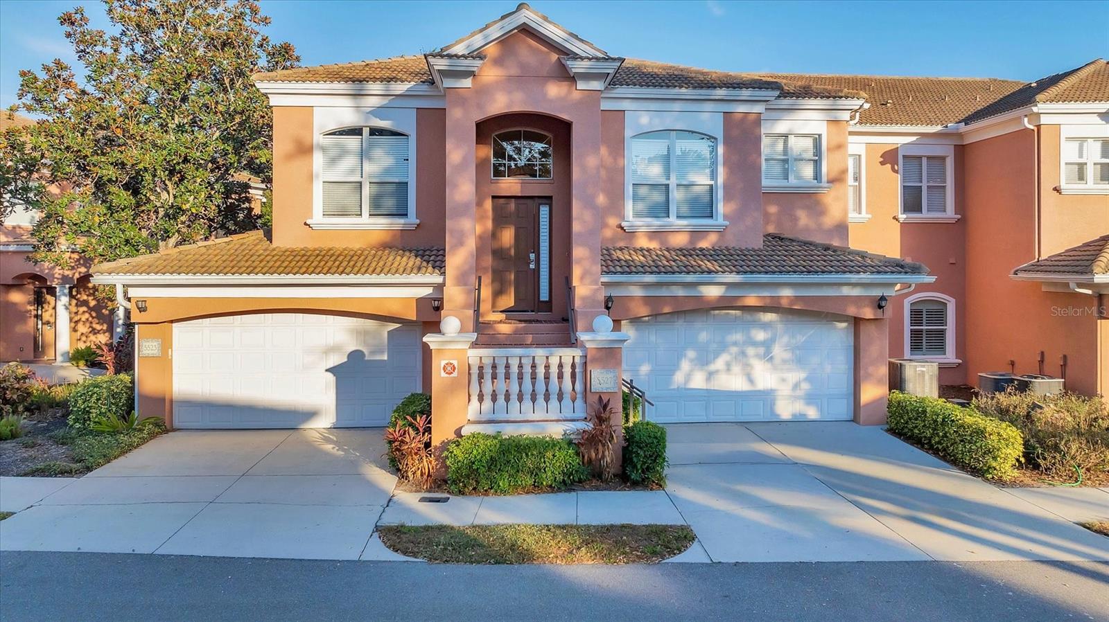 Lowest priced 3 bedroom available in gated Academy Park Villas, directly across the street from the Legacy Hotel, and down the sidewalk to the main West campus entrance to IMG Academy.  This ground floor 2000+ SF living unit offers 3 spacious bedrooms, 3 full bathrooms, screen porch, 2 car garage.  Beautiful combination of wood flooring, luxury vinyl and ceramic tile, no carpeting.  Kitchen has ample cabinets for storage, eat-in space, and stainless steel appliances.  Master bedroom has two walk-in closets, sitting area, master bathroom has dbl sinks, walk-in shower and garden tub.  The 2nd bedroom has a walk-in closet and en-suite bathroom with walk-in shower.  The 3rd bedroom shares access to the hall full bathroom with walk-in shower.  Residents enjoy heated community and hot tub, and very close proximity to Legacy Hotel and IMG Academy.
Bradenton beaches, Detwiler Farm Market, Publix/Target short drive away.