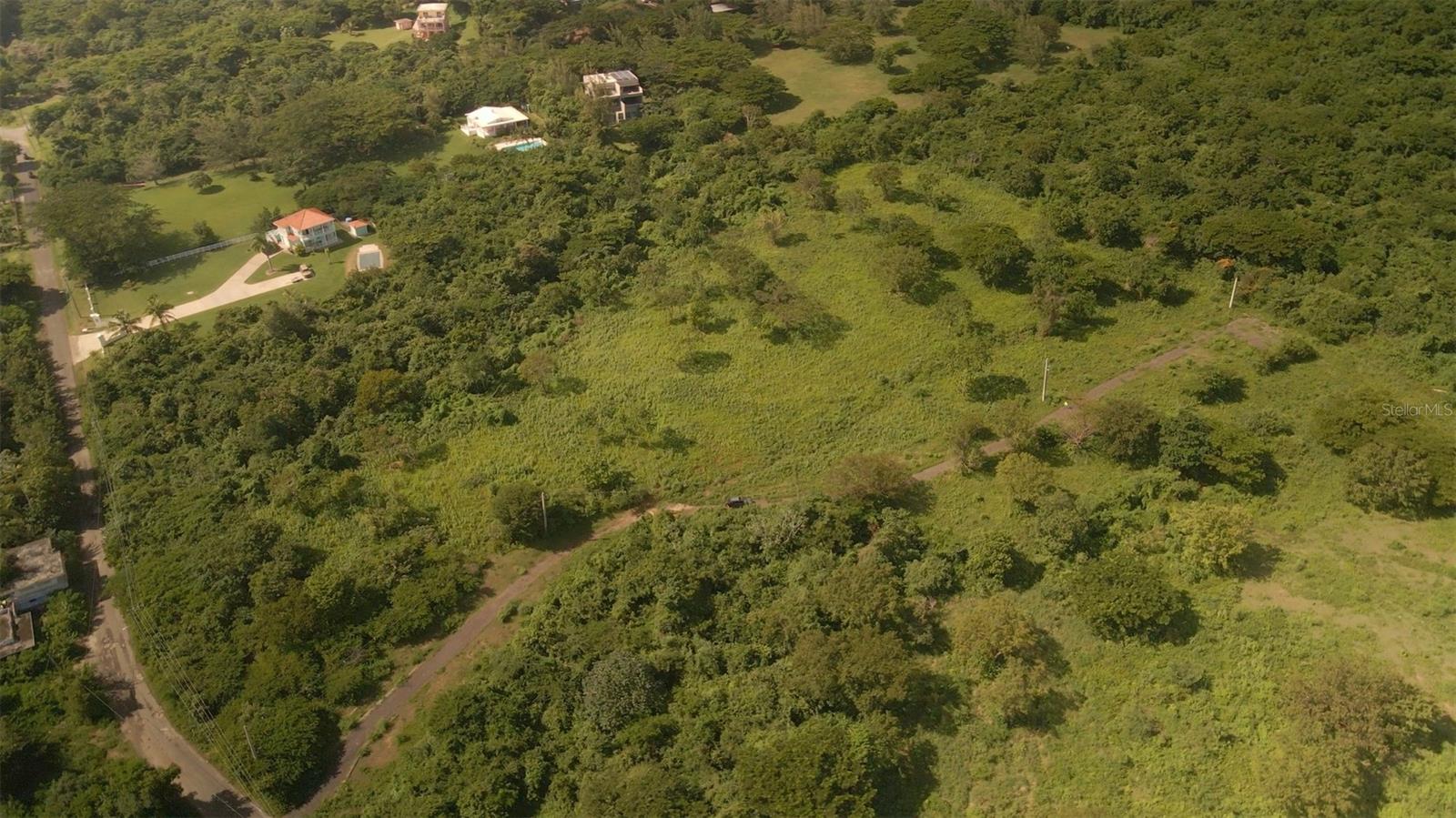 This magnificent lot is located in the peaceful and scenic Pilón neighborhood.  Hidden among countless mature trees, this is an excellent location to build a private retreat, that is still accessible.  The well-maintained, level terrain makes it an ideal location to construct.  The land has an asphalt road access, and electric and water connections available. Adjacent to Lot IV, these 2 can be sold together for someone who is looking to develop.