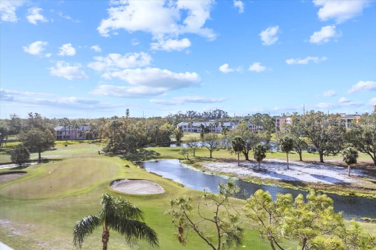 Stunning GOLF COURSE VIEWS in the Fairways of Pinebrook! PET FRIENDLY. NO AGE RESTRICTIONS! Start your mornings with breathtaking sunrise views from your expansive SOUTH FACING LANAI, providing afternoon breaks from the heat. Inside, an open, airy layout provides comfort and privacy. Indulge in resort-style amenities, including 2 sparkling POOLS, FITNESS CENTER, and CLUBHOUSE—all designed for an active and social lifestyle. TENNIS on site. GOLF available with NO MEMBERSHIP REQUIREMENTS. UNDER BUILDING parking available to avoid the elements. NON FLOOD ZONE> No history of wind or storm damage. Minutes from Anna Maria Island and Coquina BEACHES. Embrace maintenance-free living in a vibrant golf community where every day feels like a getaway. Your dream home awaits!