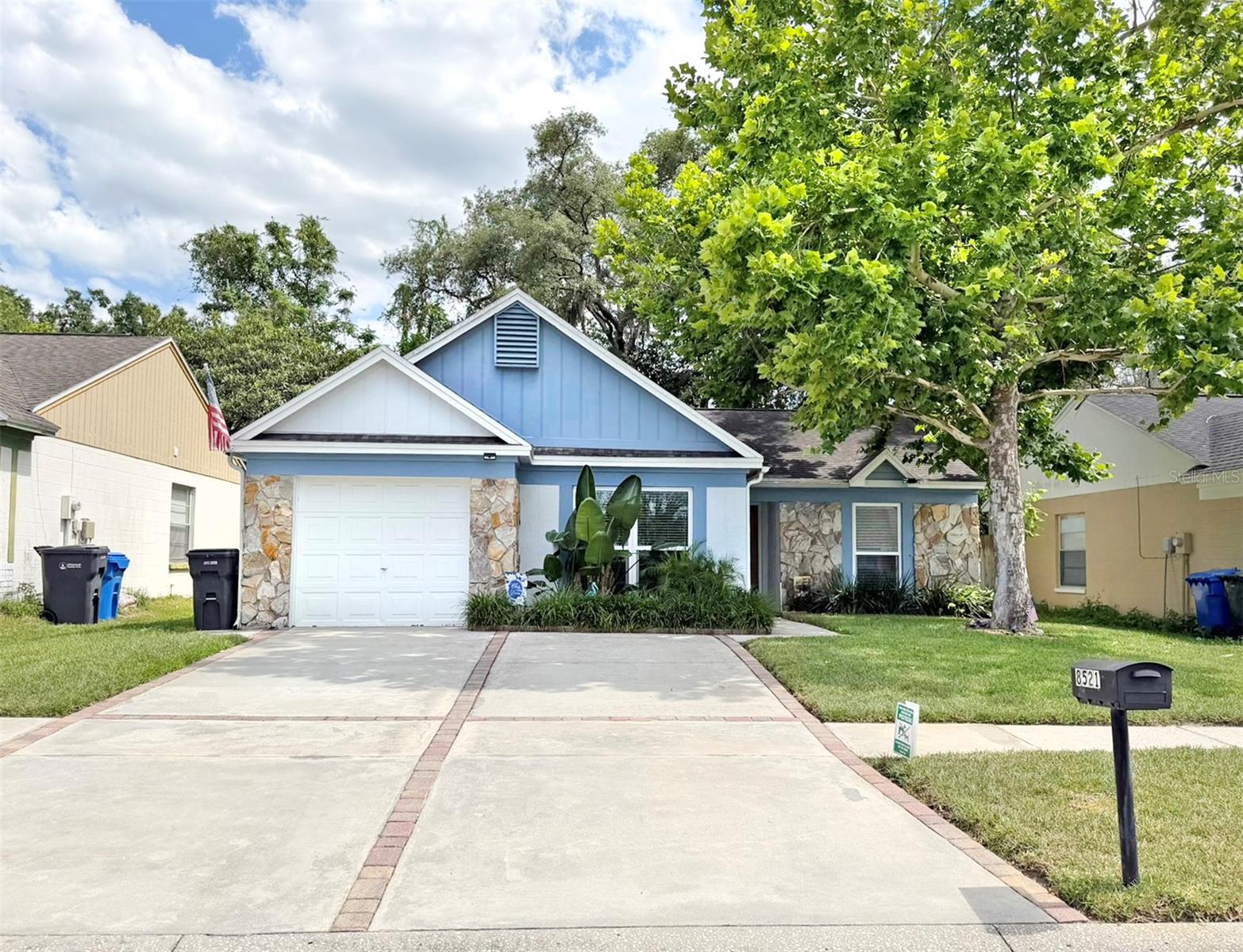 Welcome to this beautifully updated 3-bedroom, 2-bath home tucked away on a quiet street in Tampa. This move-in ready residence offers an open and functional floor plan with thoughtful upgrades throughout, blending comfort, style, and peace of mind.

The spacious kitchen is the heart of the home, featuring upgraded granite countertops, stainless steel appliances, and plenty of space for meal preparation and entertaining. The kitchen flows seamlessly into the living and dining areas, creating an inviting atmosphere for everyday living and gatherings with family and friends. Elegant crown molding and fresh interior paint add a polished touch throughout the home.

The primary suite offers a private bathroom with a walk-in shower, while two additional bedrooms provide flexibility for guests, family members, or a home office. Recent improvements include fresh exterior paint, hurricane-impact windows and rear door, and a 2023 HVAC system equipped with a UV light for enhanced air quality and efficiency.

Step outside to enjoy the fully fenced backyard with beautiful landscaping, perfect for pets, play, gardening, or relaxing evenings outdoors. A separately metered sprinkler system helps maintain the lush lawn while keeping water costs down.

Additional highlights include a one-car garage with a large 2-car driveway, high-end washer and dryer, in-slab termite treatment for added protection, and a convenient location just minutes from shopping, dining, major highways, and everything Tampa has to offer.

Best of all, this home is NOT in a flood zone and was NOT affected by flooding during the hurricanes. Don't miss this opportunity to own a well-maintained, thoughtfully upgraded home in a prime Tampa location. Schedule your private showing today!