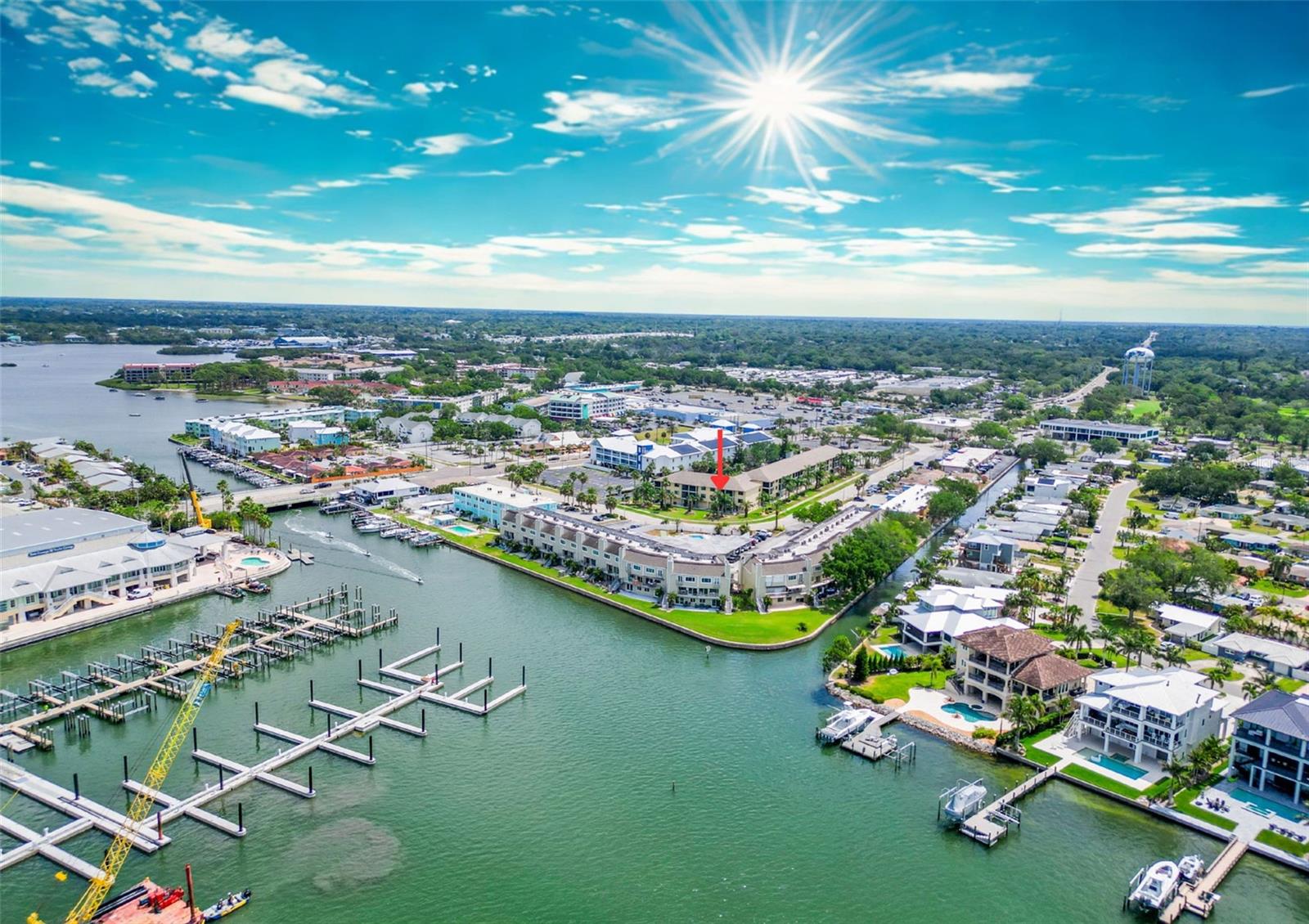 Nestled directly on the Dunedin Causeway, this stunning 3rd-floor top-unit gem at 460 S Paula Dr. offers the ultimate coastal lifestyle with high-end modern updates.
Step inside to find a bright, open interior featuring vaulted ceilings and exquisite marble flooring that flows throughout the entire home. The beautifully updated kitchen is a showstopper, boasting premium solid wood cabinetry and sleek quartz waterfall countertops. Both bedrooms and bathrooms have been meticulously refreshed to provide a luxury feel.
Practical upgrades offer peace of mind, including new hurricane impact windows, a new washer and a new hot water heater.
Enjoy Florida evenings on your west-facing balcony, fully equipped with screens and custom sun/rain shades—the perfect spot to relax after a day at the beach. Besides the perfect location, the community offers a heated pool, pool house, and an active community clubhouse.
Whether you're looking for a full-time residence or a vacation retreat, this completely updated condo puts you seconds from the water and minutes from the heart of Dunedin.