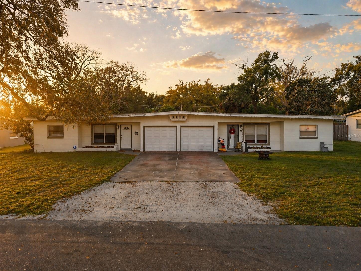 Motivated Seller. FULL DUPLEX. One side has an in-ground pool! LIVE IN ONE SIDE AND RENT OUT THE OTHER!  Welcome to a home that offers the perfect blend of spacious living and ultimate versatility. Nestled on a quiet, serene street in the desirable Enchanted Manor subdivision, this exceptional duplex is designed for those seeking a primary residence with the added benefit of a fully equipped and attached in-law suite or private apartment.   With a total of 6 bedrooms, 4 bathrooms, and 2 garages, this property provides a rare level of flexibility for multi-generational living, a dedicated guest wing, or a high-end home office setup.
The property has been meticulously maintained and upgraded for long-term peace of mind, featuring a newer roof with fresh decking, a brand-new HVAC system, and durable, stylish terrazzo flooring throughout. The primary living area and the attached suite both boast modern finishes, including crisp white kitchen cabinetry, elegant granite countertops, and contemporary backsplashes. For added convenience, both sides of the home feature their own private garage and indoor laundry facilities, ensuring privacy and independence for everyone under one roof.
The true highlight of this property is the expansive outdoor oasis. You will find a large outdoor pool, a rare luxury for this area, recently enhanced by brand-new privacy fencing to create a secluded retreat. Because this property has No HOA, you have the freedom to truly make the space your own. Whether you are looking to create an extended family compound or utilize the secondary dwelling as an income producer to offset your mortgage, the possibilities are endless.
Ideally located just minutes from the 17-92 corridor, you are perfectly positioned for easy access to premier shopping, dining, and entertainment. With top-rated schools, local parks, and a dog park nearby, this home offers a high-quality lifestyle in a growing community. Don’t miss this unique opportunity to own a versatile, move-in-ready estate—call today for more details!