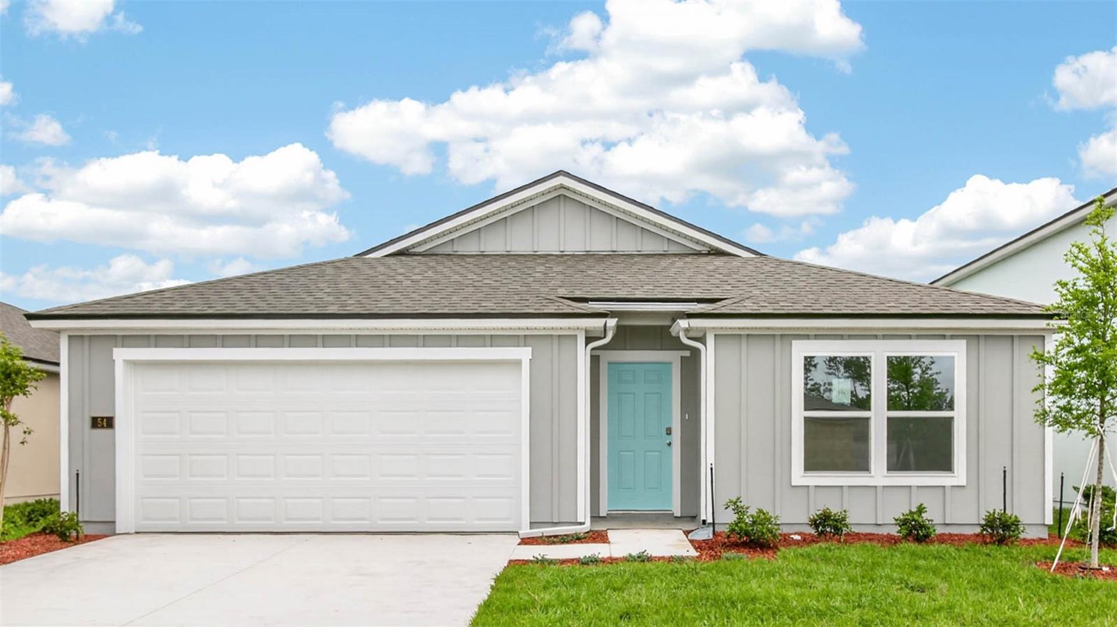 Short Sale. Introducing the Cali floorplan built throughout Sebastian, Florida, where every square foot is put to use with sophistication and comfort. Inside this 4-bedroom, 2-bathroom home, you’ll find 1,828 square feet of comfortable living. This meticulously designed residence combines modern convenience with timeless elegance. As you step inside, you are greeted by an inviting foyer that leads you into the heart of the home. The open-concept layout seamlessly connects the living room, dining area, and kitchen, creating a perfect space for entertaining family and friends. The spacious living room features abundant natural light, thanks to large windows that provide picturesque views of the surrounding landscape. With ample room for seating, it's an ideal spot for relaxation and gatherings. The kitchen is a true highlight, including quartz countertops in our newly built homes, stainless-steel appliances, a walk-in pantry and an oversized island with a breakfast bar. Whether you're preparing a casual meal or hosting a formal dinner, this kitchen is well-equipped to meet your culinary needs. The four generously sized bedrooms show flexibility for various lifestyles. The primary suite located in the rea of the home is a tranquil retreat, featuring a private ensuite bathroom with dual sinks, a separate shower, and a walk-in closet. The remaining three bedrooms share one well-appointed bathroom, making morning routines a breeze. Laundry won't be a chore with its dedicated space convenient to all bedrooms. Like all Sebastian Spot Lot homes, the Cali includes smart home technology, which allows you to control your home anytime with your smart device while near or away.