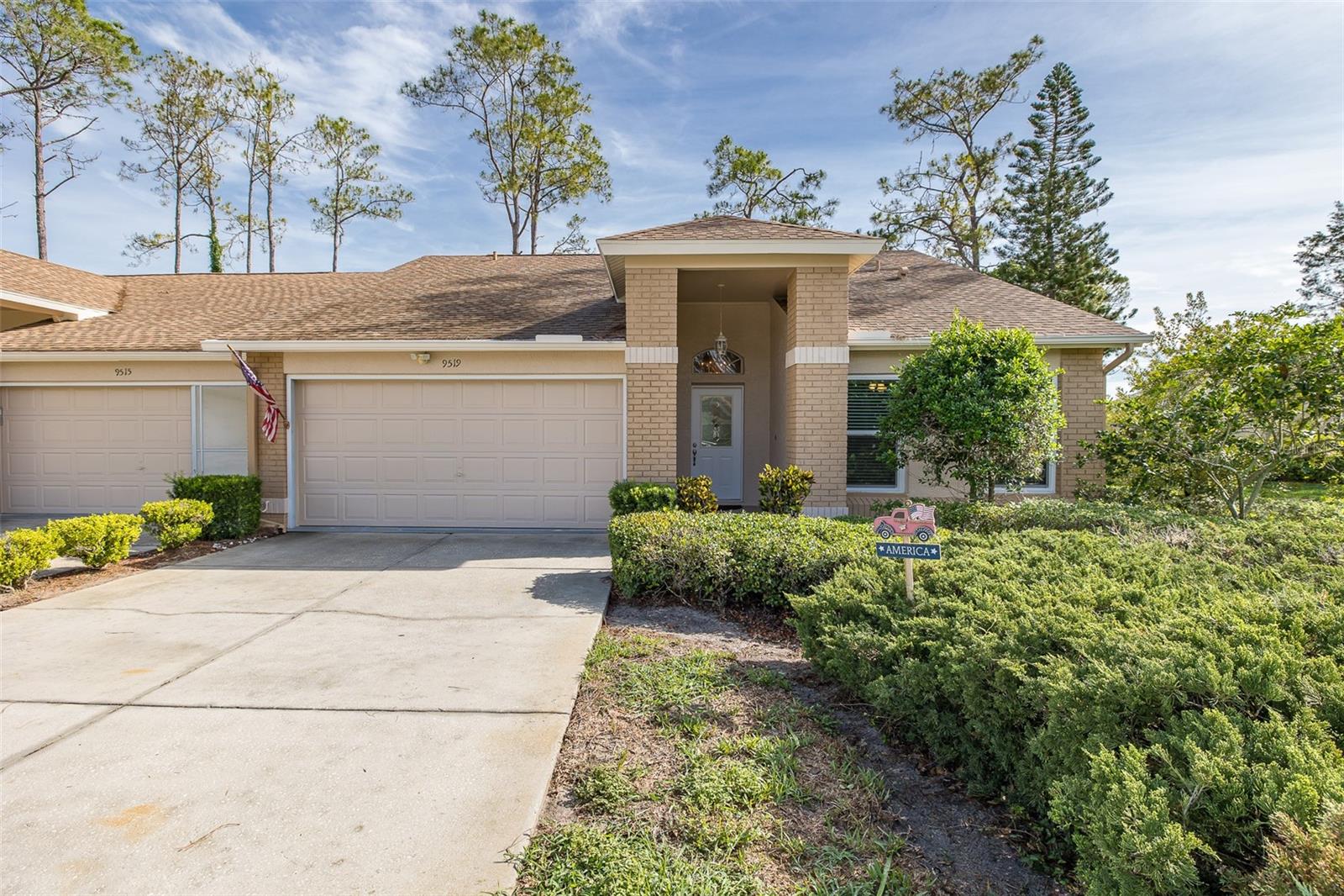 Looking for the best in Timber Greens!  It’s all about the location, this two bedroom, two bath, two car garage villa is close to all the amenities. Open floor plan with living room and dining room, kitchen, breakfast nook, walk-in closets, inside laundry and fully furnished. This villa has it all.  Upgraded kitchen and bathroom countertops in granite. Newly painted inside and out. New flooring throughout the villa. Also new lighting and fans.  Seller has installed hurricane windows throughout just a month ago. And the glass and the Florida room was changed to double insulated. It’s also on a cul-de-sac across the street from the clubhouse. 

Timber Greens community is a 55+ community with an 18 hole par 71 golf course, clubhouse, pro shop, community pool and spa, Pickleball, tennis, and bocce ball courts, shuffleboard, Arts and crafts, the 19th hole bar and grill and dining room, card room, and much much more. Come and see this beautiful villa before it’s gone.