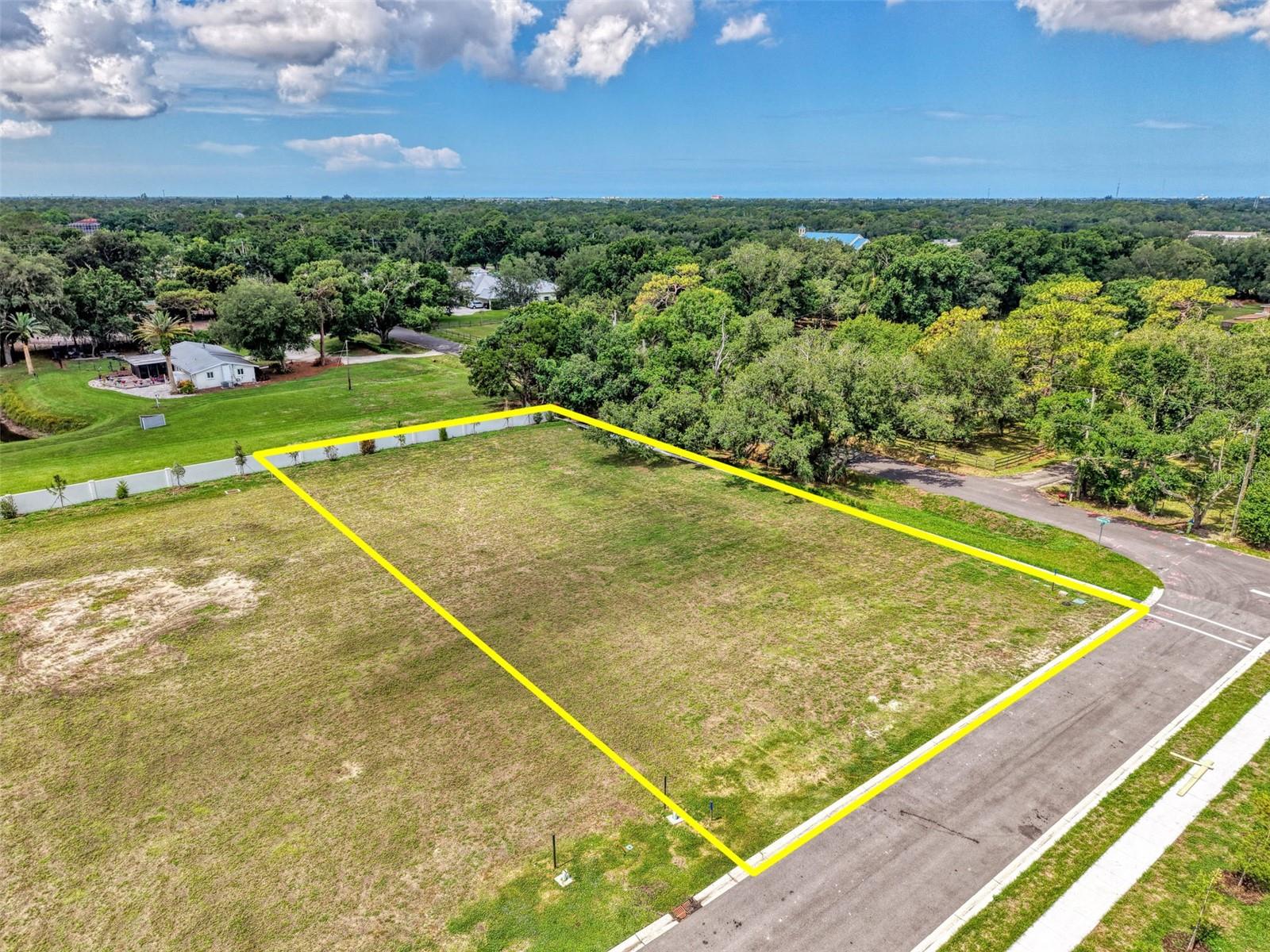 Rare opportunity to own one (or two) of the premier homesites in the new Paladin Estates community. 
6601 Paladin Lot 1 measures 127' x 199'.  
Paladin Estates is an exclusive enclave located just .8 miles east of I-75. The prominent corner location provides increased design flexibility and outstanding curb appeal.  Municipal water and sewer are available, adding convenience and value to this exceptional homesite.

Convenient access to all Sarasota has to offer, golf, shopping, dining, and Gulf Coast beaches.

The adjacent homesite at 6605 Paladin Court, lot 2, is also available for purchase. 
 Purchase both properties and create your dream estate.
Closing and escrow services to be provided through Preferred Settlement Services, Sarasota, FL.

Photos 1 thru 6 are 6601 Paladin Court, Photos 7, 8 &9 are 6605 Paladin Court, Photos 10 thru 13 are both lots