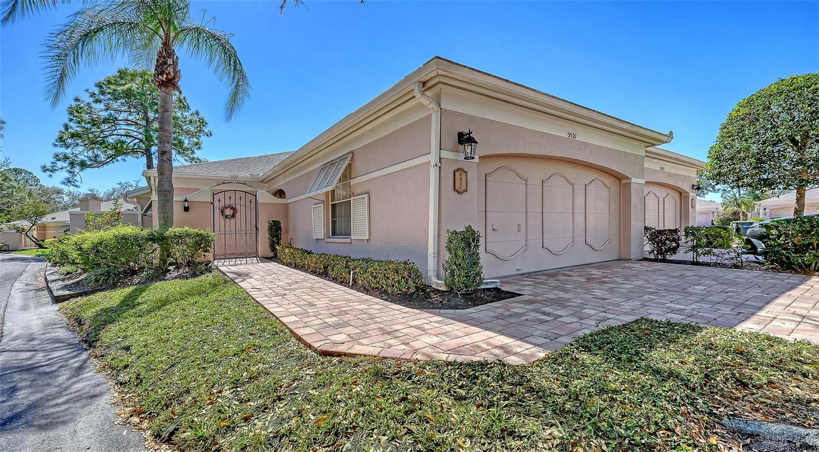 WELCOME HOME to this aggressively priced villa home located in on of Sarasota's most established Golf and Country Club communities in this wonderful 3 BEDROOM, 2 BATH Bright and Spacious Villa nestled in the well- established Villas of Chanteclaire in The Meadows Golf and Country Club. This villa offers the new buyer exciting opportunities to creatively update the current floor---a wonderful opportunity to your personal taste or simply just enjoy the decor 'as is'. Enjoy discovering the best use the tiled sunroom, lined with windows overlooking the garden area! The Villas' Roof is less than two years old. NO CCD Fee. Enjoy many miles of trail to walk, hike or bike. Fun for all to choose from. Located a short drive to University Town Center and the commercial surrounding areas designed for shopping, entertainment, and recreational pastimes of your choosing. So much fun close by. Year-round entertainment indoors and outside for local residents and for visitors alike. Oh, and do experience the NEW World Class Mote Marine Seaquarium.