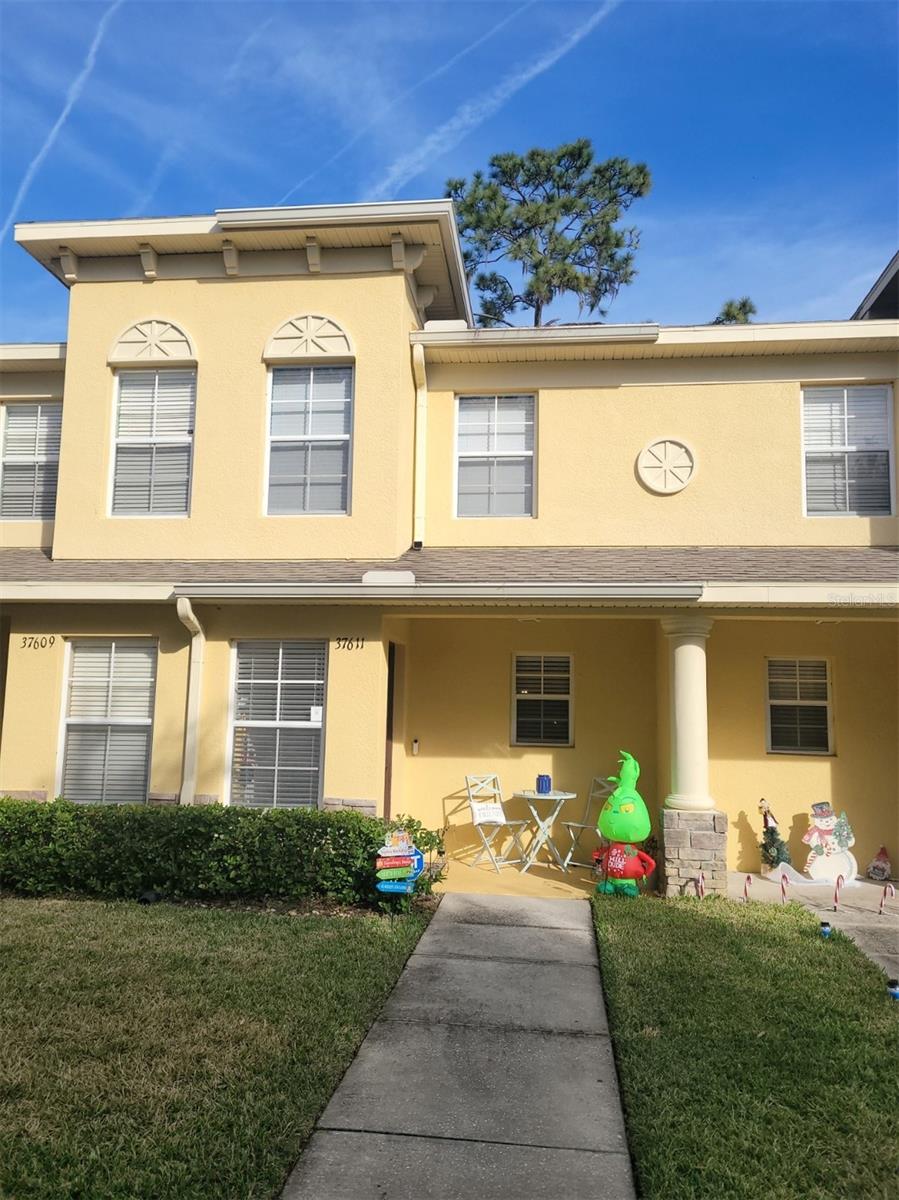 ZEPHYRHILLS HIDDEN GEM.. Very large townhouse. Well-equipped compact kitchen showcases breakfast bar, stainless steel appliances, and pantry. Downstairs you'll find a spacious Living Room, separate formal dining room off the kitchen. The upstairs has a roomy master bedroom offers en-suite bathroom. Flex room that can easily be converted into 3rd bedroom, office or den. Cozy screened-in patio with storage area off the rear sliding door. Overlooks lush common area very private great for child. A great spot to enjoy the beautiful Florida weather! Designated Parking all this in a quiet Gated Community. Located minutes from hospital, shopping, and local schools.