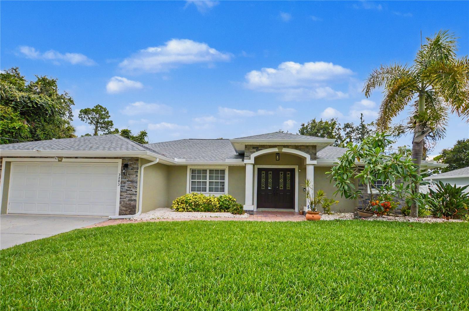 Welcome to this beautifully maintained 4-bedroom, 2-bath pool home offering the perfect blend of comfort, style, and functionality. Built in 2010, this spacious home features an open floor plan with both a large living room, a separate family room and a spacious elegant Dining area, providing plenty of space for entertaining and everyday living.
The well-appointed kitchen is the heart of the home with rich wood cabinetry, granite countertops, a breakfast bar overlooking the living area, and ample workspace for the home chef. The adjacent laundry room offers built-in cabinetry, a pantry, and includes the washer and dryer for added convenience.
The spacious primary suite is a private retreat featuring sliding glass doors leading to the pool and lanai, two walk-in closets, and an elegant ensuite bath with dual granite vanities, a tiled walk-in shower, and a relaxing spa tub. One of the guest bedrooms includes a built-in Murphy bed, making it an ideal flex space for guests or a home office.
Throughout the home you'll appreciate quality finishes including crown molding, bullnose corners, tile flooring throughout the main living areas, and wood flooring in the bedrooms.
Step outside to your own backyard oasis featuring a heated saltwater pool with a sun shelf and LED color changing lighting system, perfect for relaxing or entertaining year-round. The beautifully landscaped, fenced backyard also includes lawn irrigation, rain gutters, and a spacious 16' x 7' storage shed.
Additional features include:
• New roof (2024)
• A/C replaced in 2019
• Double-hung windows
• Hurricane shutters
• Insulated garage door
• Mini-split air conditioning system in the garage, creating a comfortable workspace, gym, or hobby area.
Conveniently located near shopping, restaurants, schools, golf courses, parks, and with easy access to I-75, this move-in ready home offers everything you've been looking for. Schedule your private showing today!