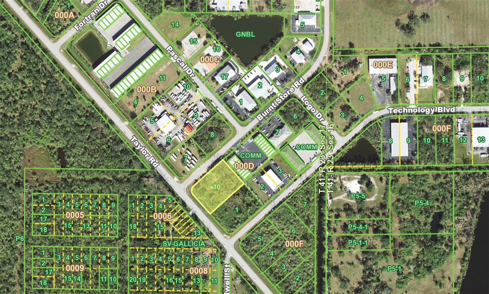 CHARLOTTE COMM CENTER - Land