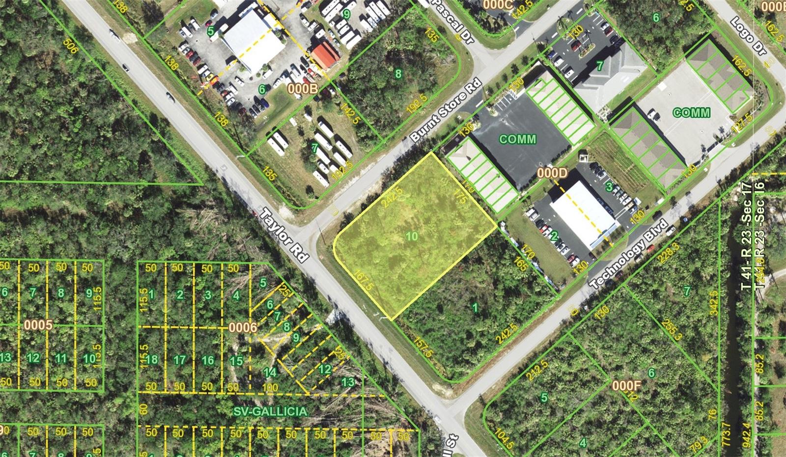 CHARLOTTE COMM CENTER - Land