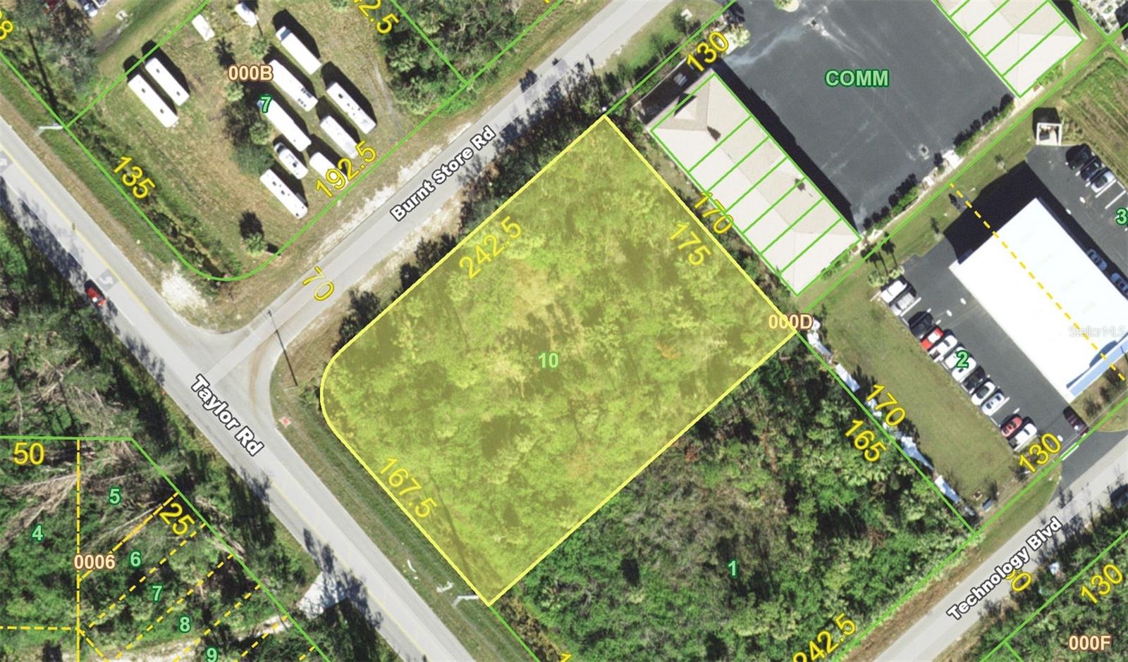 CHARLOTTE COMM CENTER - Land