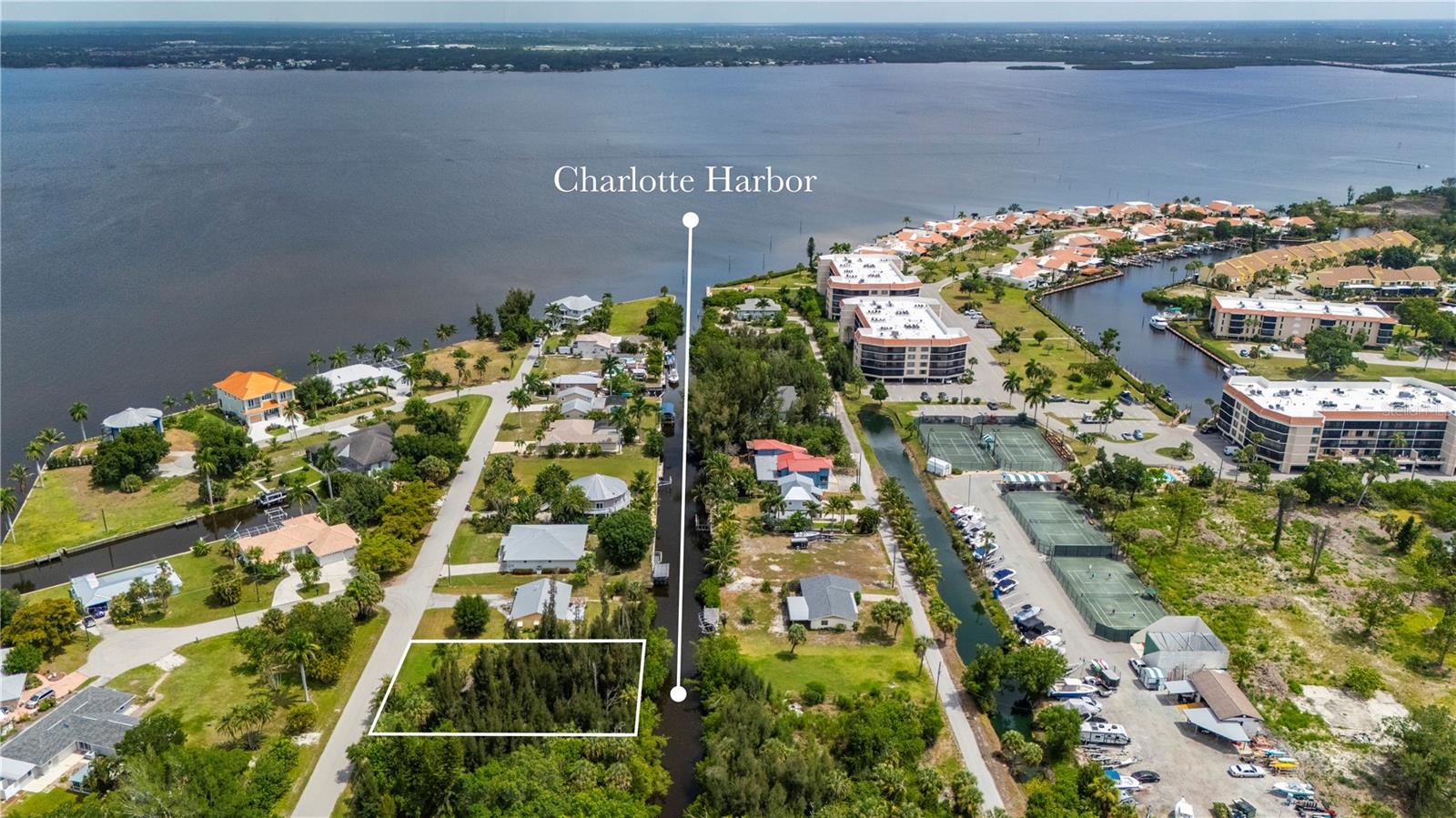 Take a look at this canal front parcel, available for your custom designed home. Quick out to Charlotte Harbor & the Peace River, for some of the best boating, kayaking, fishing you will find anywhere and more! Located near the vibrant Punta Gorda downtown and marinas. Shops, restaurants, sporting activities and so much more. The owner may entertain seller financing.