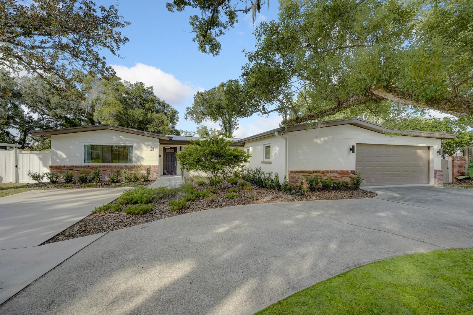 Welcome to this beautiful fully remodeled home located in the quiet Minnehaha neighborhood of Maitland, Florida. This 4 bedroom, 2 bath, 1 office home is situated on an oversized lot with a large fenced-in backyard, walking distance to downtown Maitland and next door to the Minnehaha Park with tennis courts, a playground, and fishing. The property also has private access to the Winter Park Chain of Lakes and excellent school district zoning. The home was fully remodeled in 2021 with all new electrical, roof, cabinets, countertops, water and drain lines, water heater, air conditioning, energy efficient windows and doors, R-30 insulation, fire alarm and sprinkler system, and subpanel for backup generator connection. Additional highlights include a 2-car garage, a landscaped patio, a closed circuit camera system, and a small, active neighborhood community. The home is also very accessible for anyone with disabilities including a ramp to the front door, single-level interior, wide doorways, and handicap accessible bathrooms.