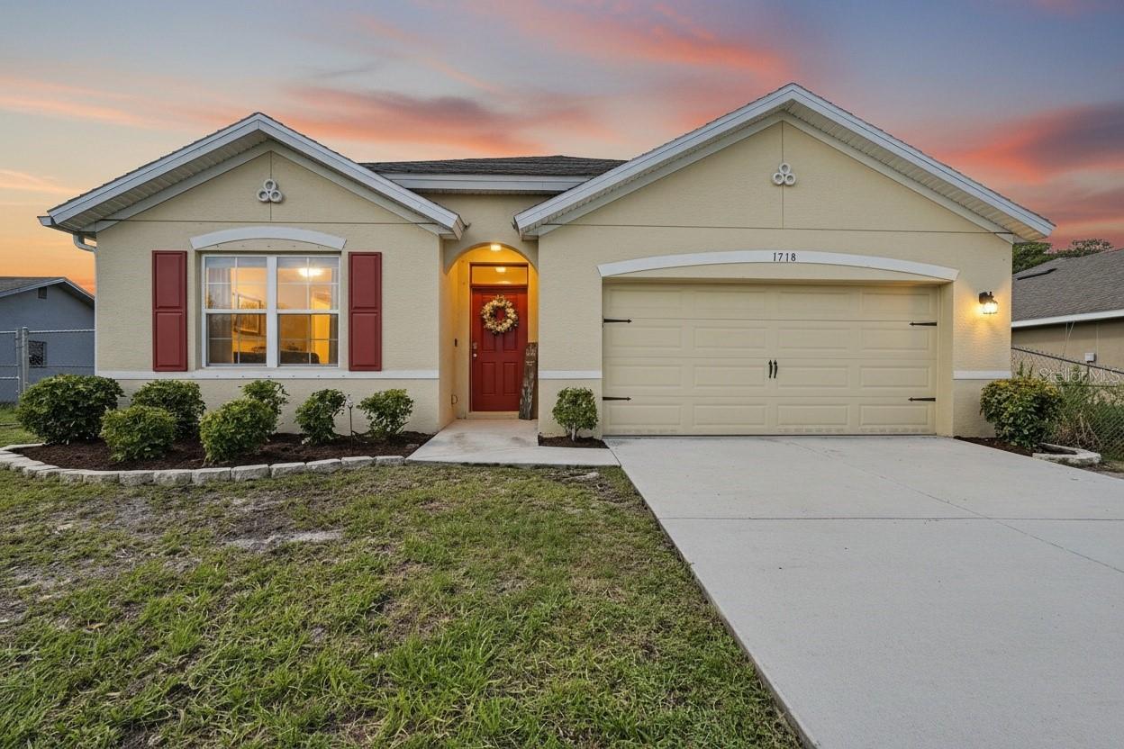 Why wait for new construction when you can own a BETTER-THAN-NEW home that's already upgraded and move-in ready? This beautiful 4-bedroom, 2-bath residence offers an open-concept floor plan with a SPACIOUS KITCHEN featuring a large center island, stainless steel appliances, and abundant cabinet and counter space. The SPLIT-BEDROOM layout provides privacy, while the owner's suite includes a walk-in closet and private bath. Enjoy the benefits of a newer home without the added expense of post-closing upgrades, including installed solar panels for IMPROVED ENERGY EFFICIENCY and lower utility costs. Additional features include a 2-car garage, smart home technology, storm shutters, and a generously sized backyard with room to relax, entertain, or add a future pool. Conveniently located near St. Johns Heritage Parkway, shopping, dining, schools, and major commuter routes. Move right in and start enjoying all the advantages of a newer home with valuable upgrades already in place.