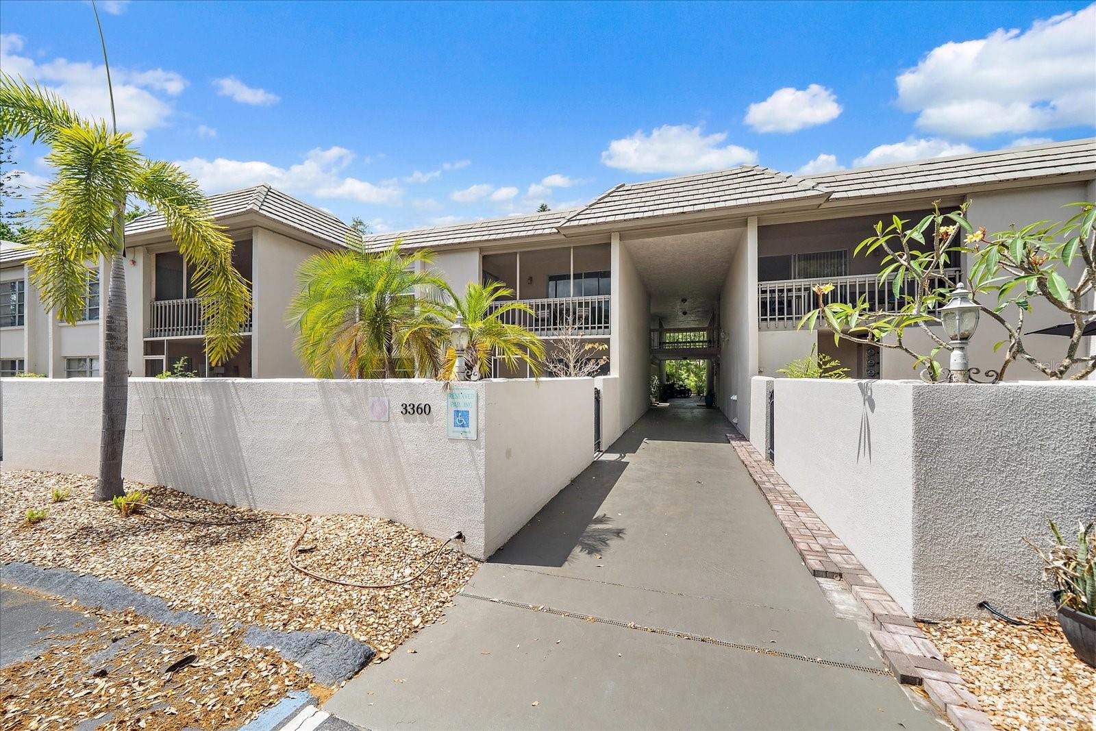 Move-in ready 2-bedroom, 2-bath tastefully decorated ground floor condo located in the desirable Oasis of Osprey, West of the Trail. This well-maintained unit features an upgraded kitchen with granite countertops and stainless steel appliances, along with updated bathrooms. Enjoy indoor-outdoor living with a screened lanai and brick paver patio, plus the added convenience of a private 6x6 storage space. Just steps from the Oasis condo community pool and fitness center, this condo offers both comfort and functionality.

Ideally situated in the heart of Sarasota, this property offers quick access to Siesta Key Beach, downtown Sarasota, Sarasota Memorial Hospital, the Hillview area, and I-75. Whether you're looking for a primary residence, seasonal getaway, or investment opportunity, this condo offers exceptional value and convenience in a prime location.