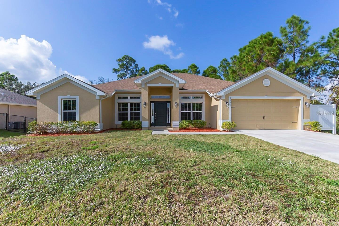 Short Sale. Short Sale Opportunity!

Spacious 4-bedroom, 2-bath, 2-car garage home built in 2017, offering modern construction and a functional layout designed for comfortable living. This well-designed floor plan is ideal for entertaining family and friends, with generous living spaces that flow seamlessly for gatherings and everyday enjoyment.

Step outside to a large, fully fenced backyard—perfect for pets, outdoor activities, or creating your own private oasis.

Conveniently located near pristine Gulf beaches, shopping, medical facilities, and a wide variety of restaurants. Commuters will appreciate the easy access to I-75 and US-41, making travel throughout the area simple and efficient.

Don’t miss this excellent opportunity to own a newer home in a highly desirable and accessible location!
