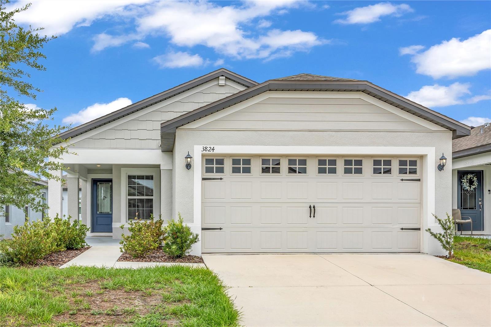 One or more photo(s) has been virtually staged. Welcome to this beautiful, move-in ready 2024- built home in the desirable Gum Lake Preserve Community! Featuring 3 bedrooms, 2 bathrooms and a modern open- concept layout. This home offers comfort, style and convenience. Enjoy a family- friendly lifestyle community amenities including Fishing pier, walking trails, boat ramp, park & playground. With a low HOA and easy access to I-4, you're just a short drive from shopping, dining and Central Florida's major attractions. Experience the perfect blend of peaceful living and modern style in one of Lake Alfred's growing communities. Schedule your showing today!