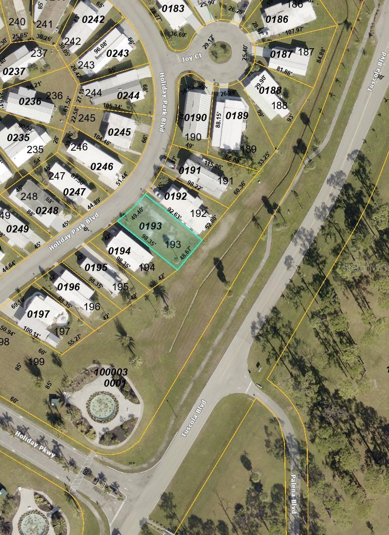 Nice building lot near the front of the community and near the newly renovated clubhouse and pool.  The water and sewer are already connected to this parcel along with other utilities are ready for hookup.  The back of the parcel overlooks a greenbelt and ready for your new home.  Come take a look now!