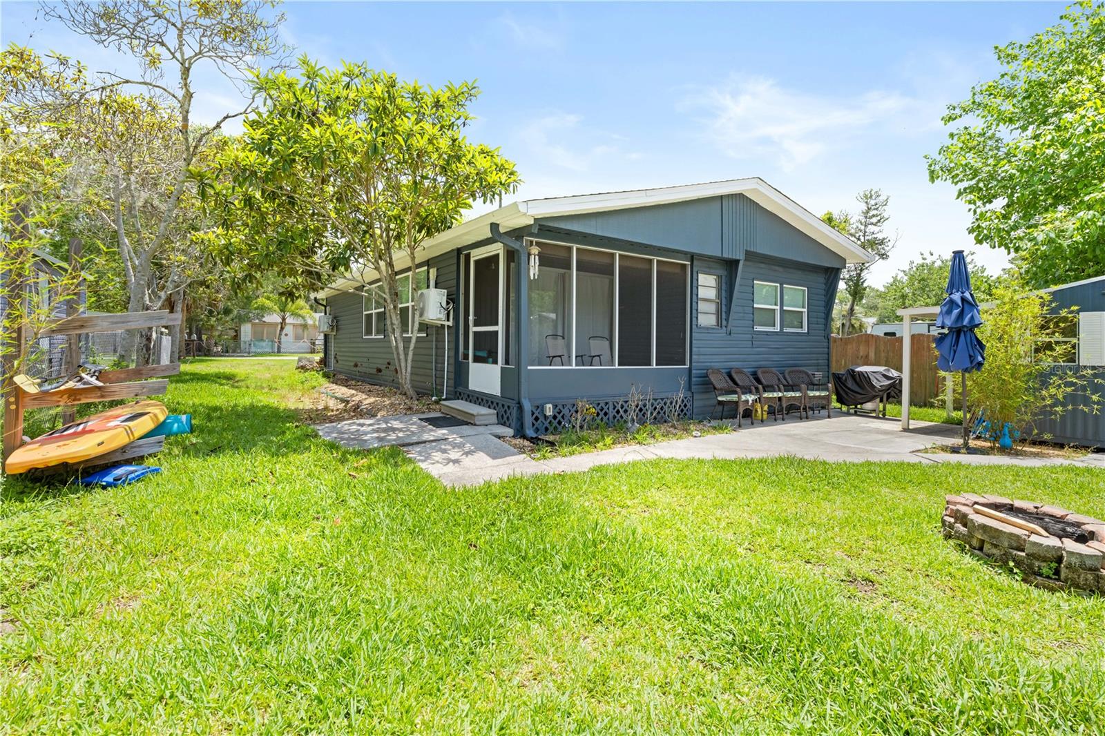 Welcome to this stunning 2-bedroom, 2-bath waterfront canal home nestled along the serene Weeki Wachee Springs River with direct Gulf access. Recently painted and beautifully designed with a charming coastal flair, this home features a gorgeous kitchen, spacious open interiors, and an abundance of natural light complemented by breathtaking waterfront views.

Whether you're searching for a primary residence, vacation getaway, or an incredible investment opportunity, this property offers endless possibilities with no HOA restrictions. Enjoy the convenience of a brand-new dock, seawall, shed/workshop, and a screened porch, all perfectly positioned for peaceful waterfront living.

Ideal for short-term or long-term rentals, or even building your future dream home, this rare waterfront gem combines location, lifestyle, and opportunity in one exceptional package. Don’t miss your chance to own a slice of paradise!