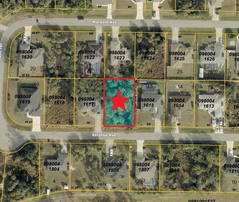 Beautiful lot in North Port. This lot may qualify for up to 90% financing. North Port is an area that has seen major growth in the past few years and is convenient for those looking to commute to Sarasota or Fort Myers. The City of North Port offers so many community highlights including a newer Water Park, Atlanta Braves Spring Training Stadium, shopping, dining, plenty of public parks, and less than a 30 minute drive to pristine Gulf Coast Beaches! Don't miss this one; Drive by and make your offer today!