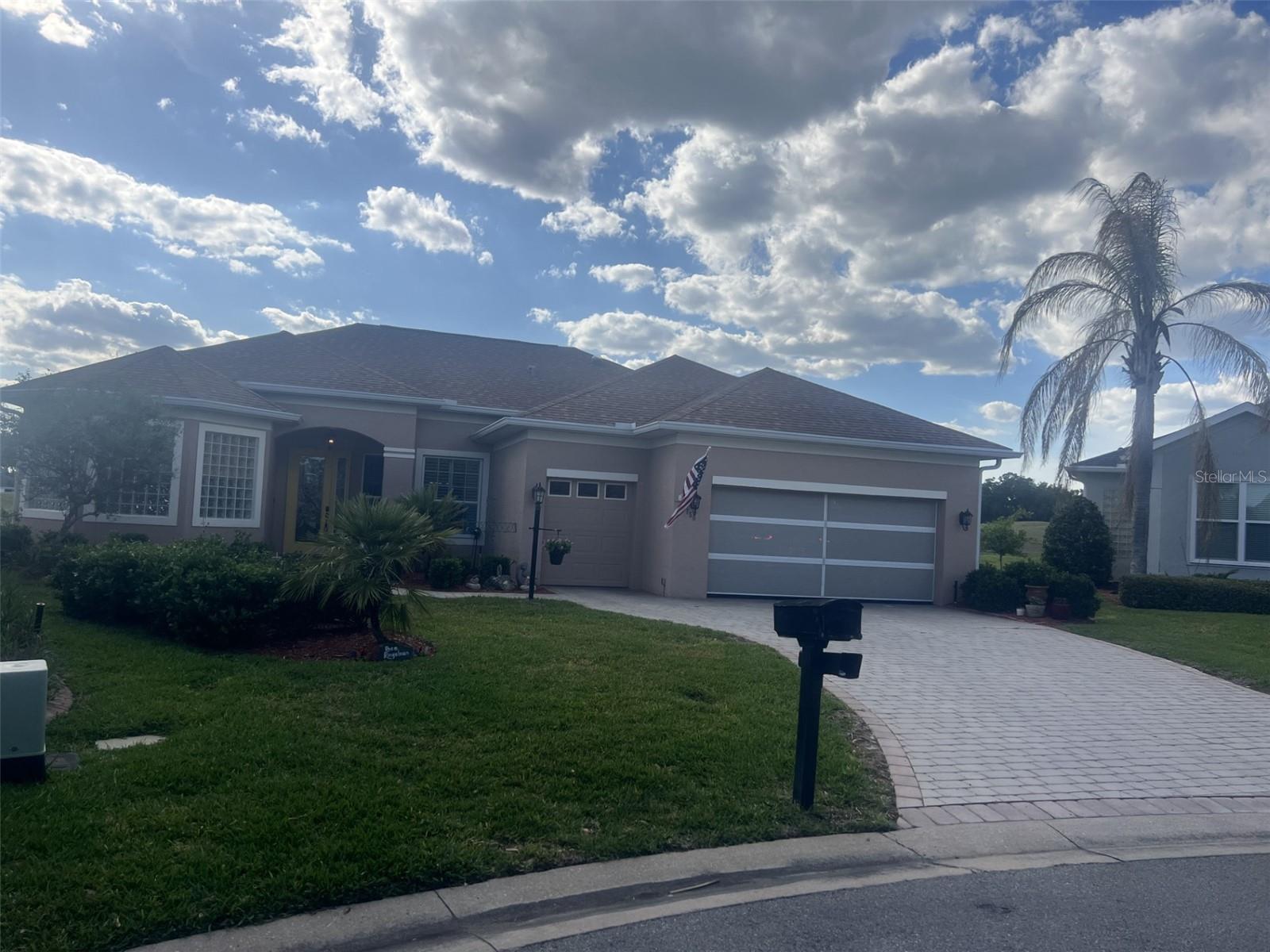 Turn Key optional. The home of the most breath-taking Sunset views. This one of a kind 3 bedroom, 2 Full Bathrooms with an extended lanai is a unique San Marco Beauty & has a 2 car with an oversized golf cart garage. The extended lanai provides a Golf course and Lake view of the First Fairway and the 2nd Green with privacy due to the road being across the lake. Extra thick pavers in the driveway & the walkway leading to the 8' new door with etched stain glass inset along with the front plantation blinds for elegance. Entering the home you immediately feel the warmth and comfortable feeling of being "at Home". The 10' & 12' ceilings add appeal to the decor, the unusual ceiling fans and lighting confirms the uniqueness that sets this home above the rest. The master bedroom and master bathroom have extras like crown/ceiling molding to define the charming, picturesque gaze.
The Kitchen is a chef's dream with 42" cabinetry, all cabinets and the pantry have the pull out drawers to meet your organizational needs. The center island and all counters are stone countertops, with a sliding window to a 4 barstool breakfast counter/entertainment bar. Most of the appliances were bought in 2020 and are top of the line with manuals for instructions and warranty (if available).
Crown molding in every room even the Master Bathroom with a jacuzzi tub and double sinks and 2 walk-in closets for the ambiance of the next level this home boasts on every turn. Energy efficiency is on the mind of this home at all times. There are solar tubes in the Kitchen, laundry room and office.  LED lighting in all fixtures inside and outside. Some options of continuing are the Smart Home treatments with Smart pest treatment in the walls for Home safe recognition. Solar panels are transferable and have a balance to be transferred to the new owner upon approval (required).
 The roof (new  2019) has new leaf guard protectors in the gutters. 
New double pane (2025) windows for the whole house for energy efficiency, the back windows are treated and tinted being on the golf course.
The extended lanai can be accessed through the Master bedroom or dinette area through the sliding doors.
 The garage has a utility sink, tall cabinets and shelving around the top of the perimeter for storage, an electric hideaway roll up screen. The attic has Smart Home insulation (2025) and a solar fan for ventilation with pull down stairs access in the garage. The HVAC unit had installed a purifier for fresh clean air at all times (24/7) throughout the house, this is perfect for having guests stress free and for fighting allergies. 
Many upgrades, the owner maintained the home exquisitely and consistently. You just need to bring your luggage, there is NO WORK NEEDED. 
Located in the gated community of Stone Crest a 55+ community, with many activities for all of your interests. Some of the activities are pickleball, shuffleboard, softball field, water volleyball, bunco, theater, bingo, aerobics, cardio drumming, game nights, dance class, tap and jazz classes etc.. the options are endless and are planned out to keep you active and feeling young.
Schedule a showing today, call the agent.