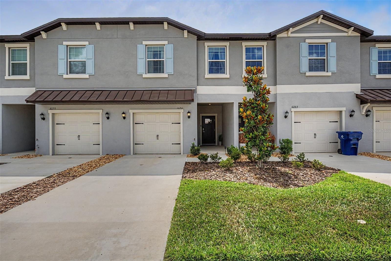 Experience RESORT STYLE living in this beautifully appointed 3 bedroom/2.5 bath, Lennar-built townhome located in the popular LAGOON Mirada community of San Antonio, Florida. Overlooking peaceful water views, this charming two-story residence offers an open and airy floor plan designed for both comfortable everyday living and entertaining. The spacious living room is OPEN to the dining area and modern kitchen, where granite countertops, a breakfast bar, white cabinets with stainless hardware, a closet pantry, and a full suite of appliances—including a smooth-top range—create a stylish and functional gathering space. Elegant ceramic tile flooring spans the entire main level, while a convenient powder bath with pedestal sink serves guests downstairs. Just off the dining area are sliding glass doors to the screened rear lanai to extend your entertaining space OR unwind while enjoying tranquil pond views, the perfect backdrop for morning coffee or evening relaxation. Upstairs, a versatile loft area provides additional living space and leads to three generously sized bedrooms and two full baths. The private owner’s suite is thoughtfully positioned at the rear of the home with a serene water view and features a spacious walk-in closet and en-suite bath. Ceiling fans throughout the home enhance comfort, and the GE washer and dryer conveniently convey with the property. Additional upgrades include a Pure Air PRO UV light filtration system added to the HVAC system, offering enhanced indoor air quality, and a Kinetico water filtration system conveys at the kitchen sink. A one-car garage provides secure parking and storage.  Beyond the home, residents enjoy all the incredible amenities that make Mirada one of Pasco County’s premier master-planned communities. Spend your days at the spectacular 15-acre crystal lagoon, explore scenic walking trails, visit the playground and dog park, or take advantage of the community’s convenient location just minutes from Wesley Chapel’s premier shopping, dining, and entertainment destinations. Easy access to major highways for commute to Tampa, St Pete, Ocala, Lakeland, Orlando, International airports and the BEACHES! This Move In Ready home is waiting for YOU to enjoy the Carefree Florida lifestyle! CALL TODAY!