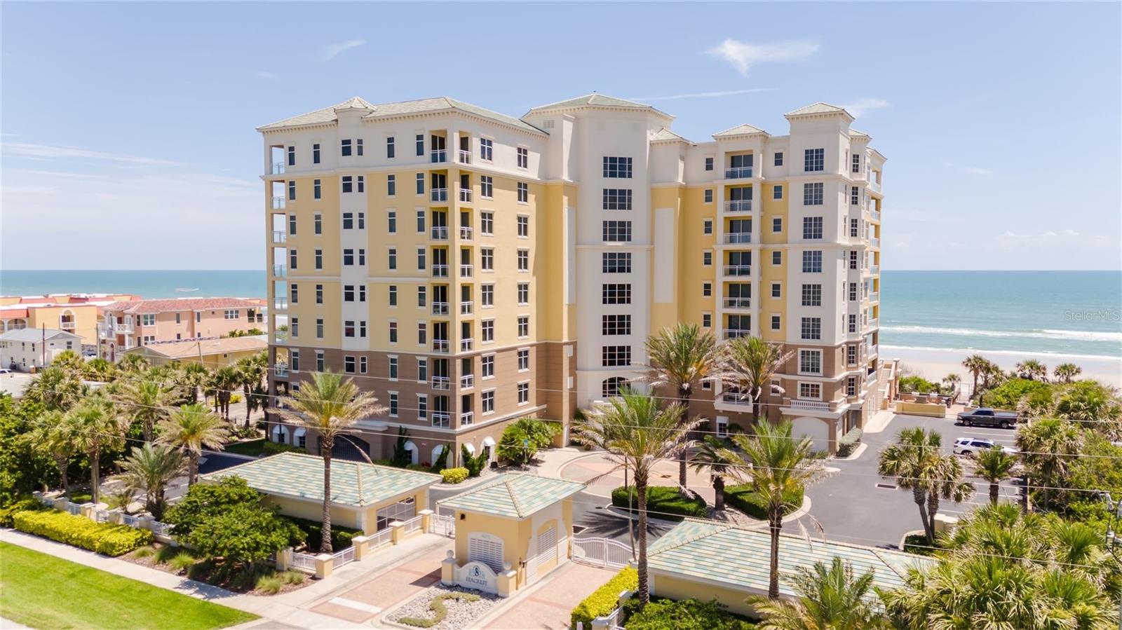 Welcome to Seacrest Unit 803, <FULLY RENOVATED> an oceanfront gem in the highly desirable no-drive beach area of New Smyrna.  3546sf total area with a balcony of 617sf is truly a spectacular unit!  This beautifully remodeled 3 bedroom, 2.5- bath condo offers breathtaking direct ocean views and is being sold fully furnished- turnkey and rental-ready.

The interior features Low VOC Luxury Vinyl Flooring ,Low VOC freshly painted walls, and cabinetry, top of the line appliances, including a built in Miele coffee maker, water osmosis system in kitchen and Water treatment for whole home.  The spacious primary suite includes a high-end Toto Bidet toilet for added luxury.  An owner's closet provides convenient storage if you choose to rent the unit


Seacrest is a Gated Community with outstanding amenities: Private Beach access, New seawall, a heated pool, hot tub, fitness center, dog run, and a community room ideal for entertaining.  Whether you're looking for a full time residence, a second home, or a vacation rental investment, Unit 803 delivers the perfect coastal lifestyle.

Don't miss this opportunity to own a piece of Paradise in one of New Smyrna's most sought after beachfront communities