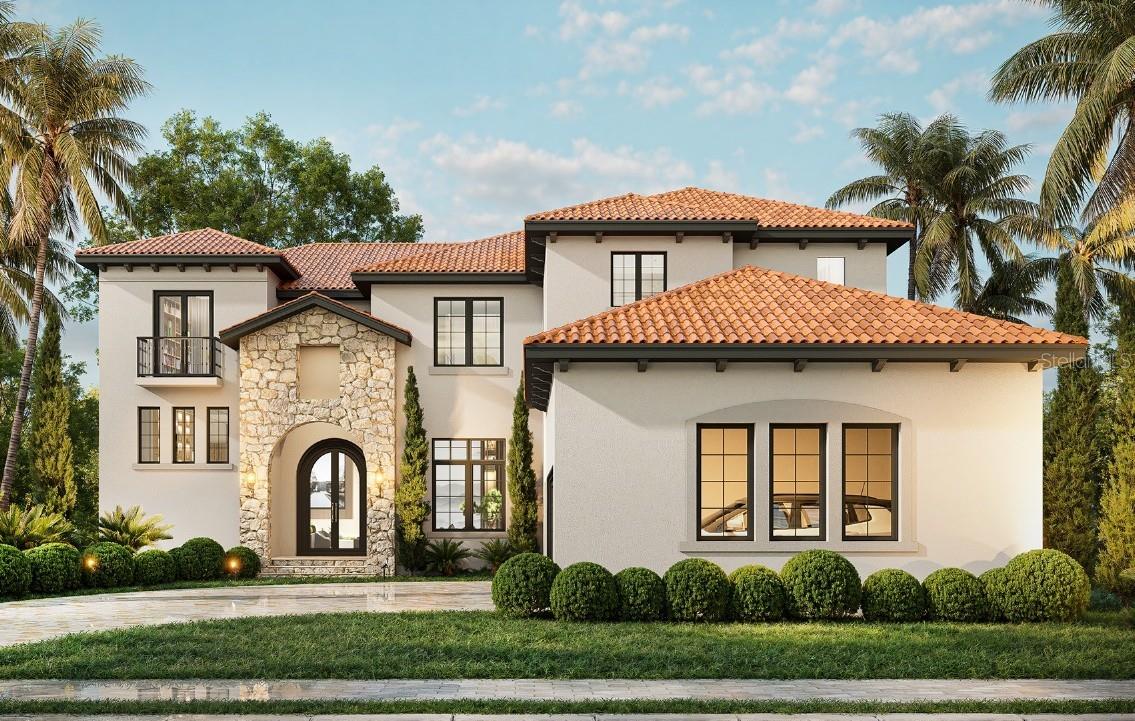 Pre-Construction. To be built. Construction is about to begin on this exceptional luxury estate in the Village of Cortona within Bella Collina. Set on a ½-acre homesite, this residence blends timeless Mediterranean architecture with refined modern design, creating a commanding yet welcoming presence.

Offering approximately 5,215 square feet of thoughtfully curated living space, the home features 6 bedrooms, 6.5 baths, and a 3-car garage, designed to accommodate both intimate daily living and large-scale entertaining. The expansive first floor unfolds with a grand great room, a formal dining space ideal for gatherings, and a chef-inspired gourmet kitchen complemented by a prep kitchen - allowing entertaining to remain effortless and elegant. A private guest suite and flexible living areas provide comfort, privacy, and versatility.

The main-level primary suite is a serene sanctuary, featuring spa-inspired finishes, dual vanities, and a generous walk-in closet. Upstairs, multiple ensuite bedrooms and an expansive loft or game room create ideal separation for family and guests while preserving a sense of connection throughout the home.

Seamless indoor–outdoor living defines the experience, with a private luxury pool and covered lanai designed for extended gatherings, relaxation, and year-round enjoyment - enhanced by the space and privacy of the ½-acre homesite.

Located within Bella Collina, Central Florida’s premier private golf and lakefront community, residents enjoy an elevated lifestyle with access to a Sir Nick Faldo–designed championship golf course, private clubhouse, spa and fitness center, tennis and pickleball courts, fine dining, and a robust calendar of curated social events - all set among rolling hills with sweeping views of Lake Apopka.

Incredible Builder incentives available - call today for details.
Additionally, the Developer will defer the $40,000 Sports Membership deposit, offering meaningful value and flexibility.

This is a wonderful opportunity to create a distinguished residence designed for connection, entertaining, and elevated living in one of Bella Collina’s most coveted villages. Private inquiries welcomed - call today for details.