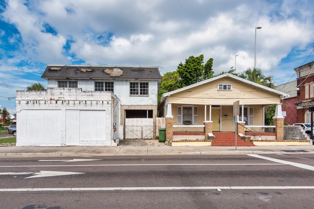 Exceptional redevelopment opportunity in the heart of highly sought-after North Hyde Park. Situated on a prominent 0.15-acre corner lot with access from two streets, this Commercial Intensive (CI) zoned property offers outstanding visibility, flexibility, and long-term potential in one of Tampa's most desirable urban corridors. The property features two existing structures totaling over 4,600 square feet. The first is a 1,522-square-foot bungalow originally configured as a 3-bedroom, 1-bath residence that requires a complete renovation and may present a teardown opportunity. The second is a 3,118-square-foot two-story commercial building that has sustained significant interior fire damage but may be suitable for rehabilitation, subject to buyer due diligence. Positioned along a high-traffic corridor with excellent exposure and just minutes from Interstate 275, this location provides convenient access to Downtown Tampa, Midtown, the Westshore Business District, and surrounding neighborhoods. The combination of CI zoning, corner-lot positioning, dual street access, and strong daily traffic counts creates a rare opportunity for investors, developers, owner-users, or businesses seeking a strategic infill location. Whether you're looking to renovate, reposition, or redevelop, this property offers the chance to capitalize on the continued growth and demand within North Hyde Park. Opportunities with this level of visibility, accessibility, and redevelopment potential are increasingly difficult to find.