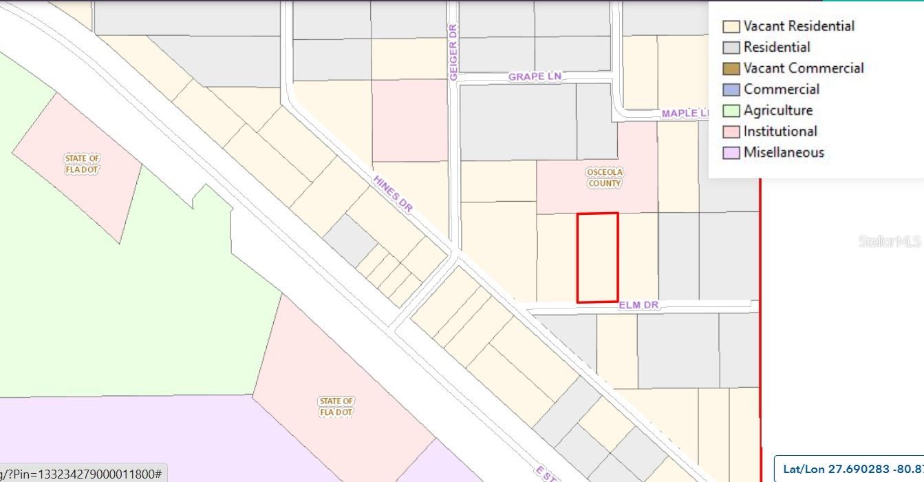 CENTRAL ACRES SEC 3 - Land