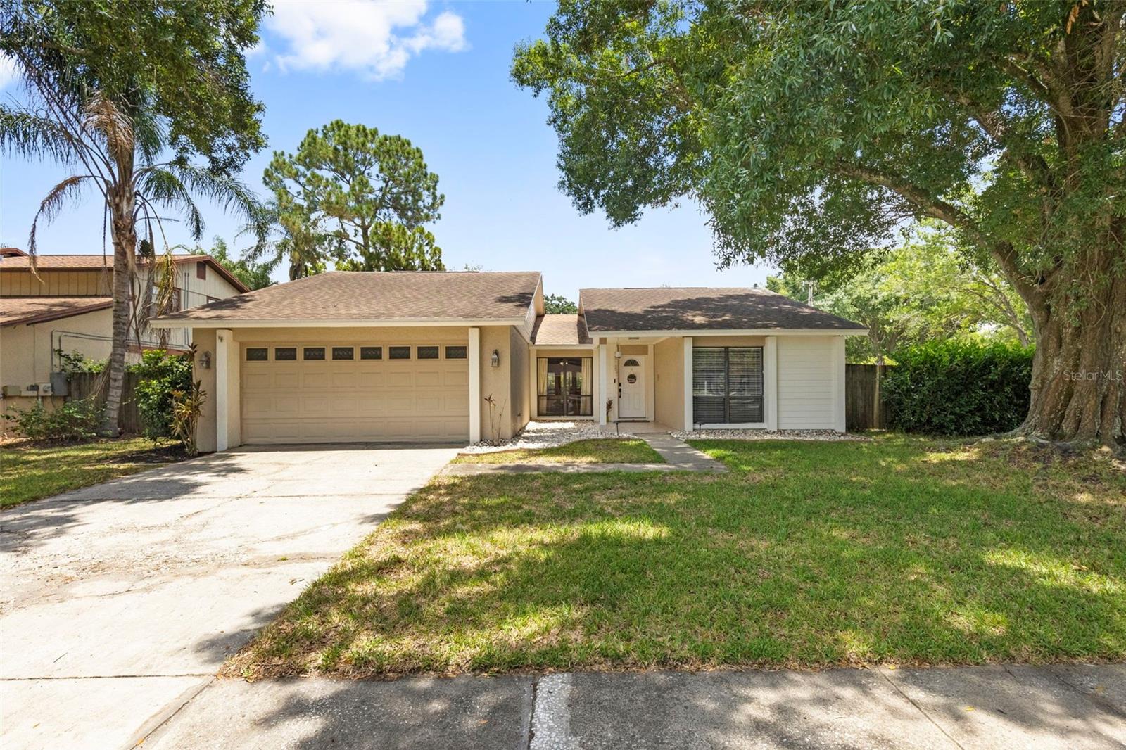 Nestled in the highly sought-after Country Place community, this beautifully maintained corner lot home offers exceptional value and peace of mind with major updates already done for you. Enjoy Florida outdoor living with a screened lanai, pool with a birdcage and child safety fencing — perfect for families. Inside, the open floor plan flows effortlessly for everyday living and entertaining. Major updates include a new roof in 2019, complete re-siding with Hardie board in 2026 (transferable 2-year labor and 20-year material warranty), full home repipe with PEX in 2024, new water heater in 2023, and new stainless dishwasher in 2025. Active Terminix termite bond and subterranean bait trap system provide added protection. This one checks all the boxes — don’t miss it!