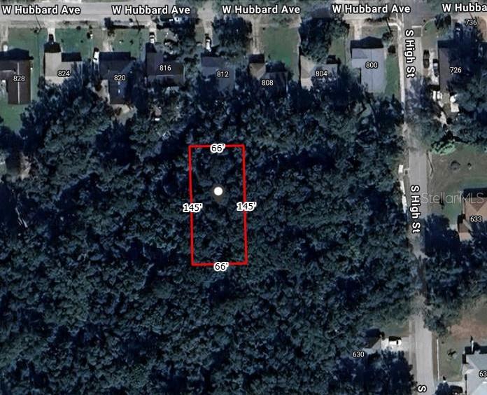 This vacant parcel of land offers a unique opportunity for future development or investment.  While it currently has no direct road access