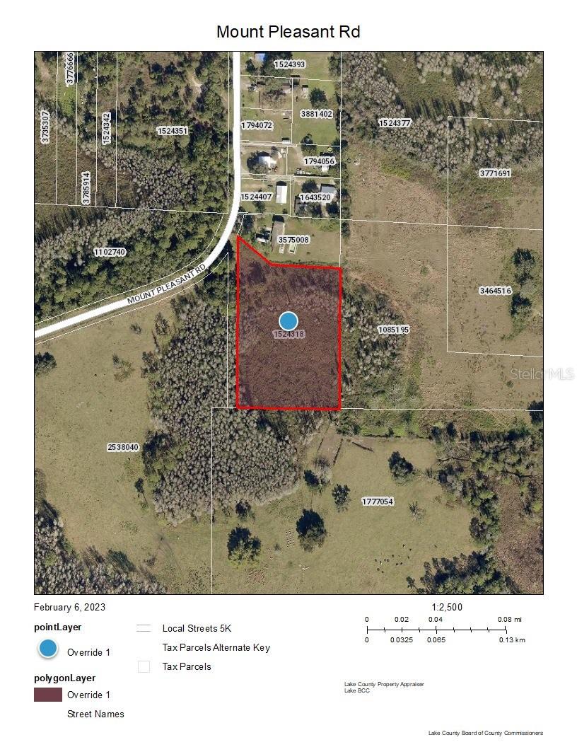 Follow your dream. Home.  This county land is waiting for you to get out of the hustle and bustle of the city life.  Nestled in rural
Groveland "the city with natural charm" is waiting for you to build your dream home!  No time to build.  The .78 high and dry to build
is perfect with the remaining 2.4 acres of water pond to cultivate your rural homestead.  Hwy 50 is just minutes away and the
Turnpike is about 10 minutes for your drive to Ocala or Orlando.  Heading south on the country roads will lead you to south 27 and
192 to Disney for employment in about 40 minutes.  Bring your builder and your dream of county living!