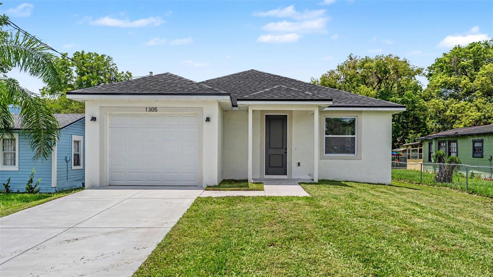 Be the first to call this beautiful new construction home your own! Completed in 2025, this 3-bedroom, 2-bathroom residence combines modern style, quality finishes, and the added benefit of NO HOA. Step inside to an inviting open floor plan filled with natural light and designed for comfortable everyday living. The well-appointed kitchen serves as the centerpiece of the home, featuring granite countertops, stainless-steel appliances, a built-in pantry, and a large island with bar seating. The spacious primary suite offers a walk-in closet and a private bathroom complete with a tiled walk-in shower. Two additional bedrooms and a guest bathroom are thoughtfully positioned on the opposite side of the home, creating a functional split-bedroom layout. Conveniently located near shopping, restaurants, and major roadways, including I-4, this home provides easy access to both Tampa and Orlando while keeping you close to all the amenities you need.