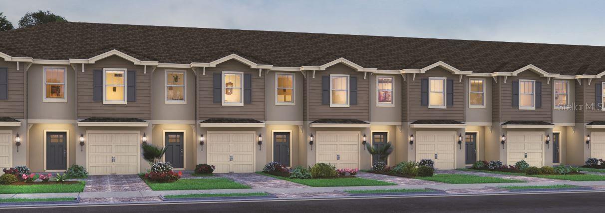 Bella Oaks is located just minutes from I-95 access, making trips to St. Augustine, world-class theme parks and Downtown Orlando a breeze. Just a short drive away is the Daytona International Speedway, the world-famous Daytona Beach, and excellent shopping at The Pavilion and outlet malls.
Bella Oaks offers four charming two story townhomes to choose from. These spacious homes include 2-3 bedrooms, 2.5 bathrooms, including 1,627 square feet. All homes include a one-car garage, Home is Connected smart home technology, stainless steel appliances, granite counters, ceramic tile flooring, beautiful standard features and all concrete block construction. ;Water: City