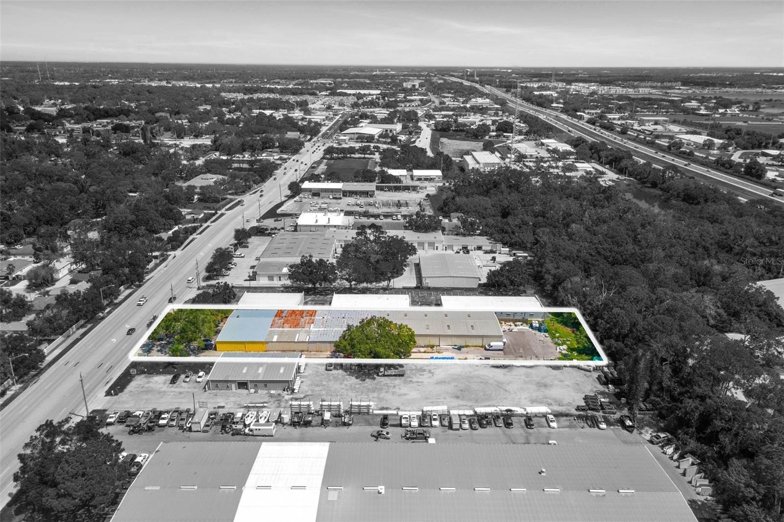 Opportunity to own 1.16 acres with free standing building on desirable Cattlemen Rd with over 20,000 cars passing by daily. Huge warehouse with air conditioned office space. Building can be subdivided for additional rental income! Plenty of parking, 3 roll up doors, truck well with loading dock. Convenient to both Fruitville Rd and Bee Ridge Rd I-75 interchanges. Good visibility and exposure on heavily traveled Cattlemen Rd.