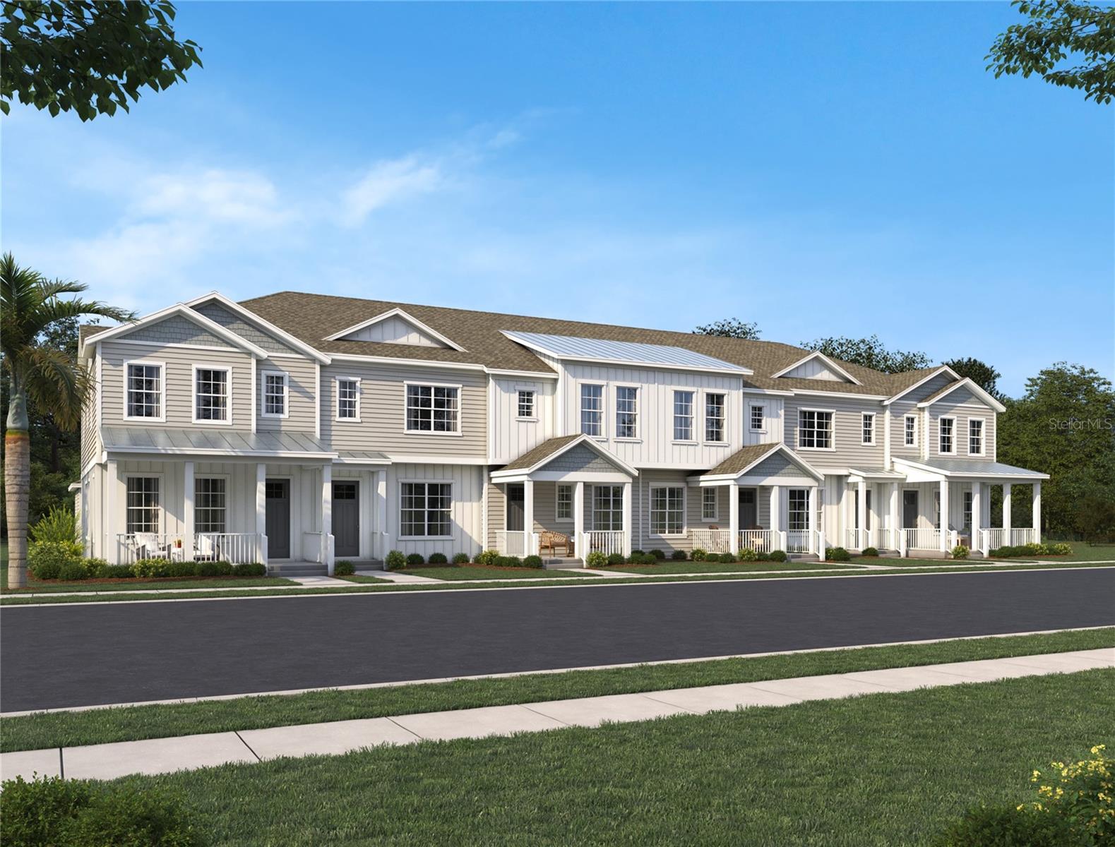 Under Construction. Enjoy convenient, low-maintenance living in this two-story townhome featuring a private paver courtyard and two-car garage, perfectly located in the heart of Windermere. Designed for both comfort and functionality, this home offers a smart layout ideal for everyday living and entertaining. Design upgrades include gourmet kitchen with 42" cabinets, quartz countertops, tiled backsplash, pendant lighting and stainless steel appliances. Ideally situated, you’re just 30 minutes from Orlando International Airport and 15 minutes from world-famous Disney theme parks. The community is also zoned for great schools and is minutes from downtown Winter Garden, where charming streets, local history, shopping, dining, and community events create a vibrant lifestyle. Residents will also enjoy a community pool and playground area. With its prime location and practical design, this townhome delivers the perfect blend of convenience, comfort, and Central Florida living.