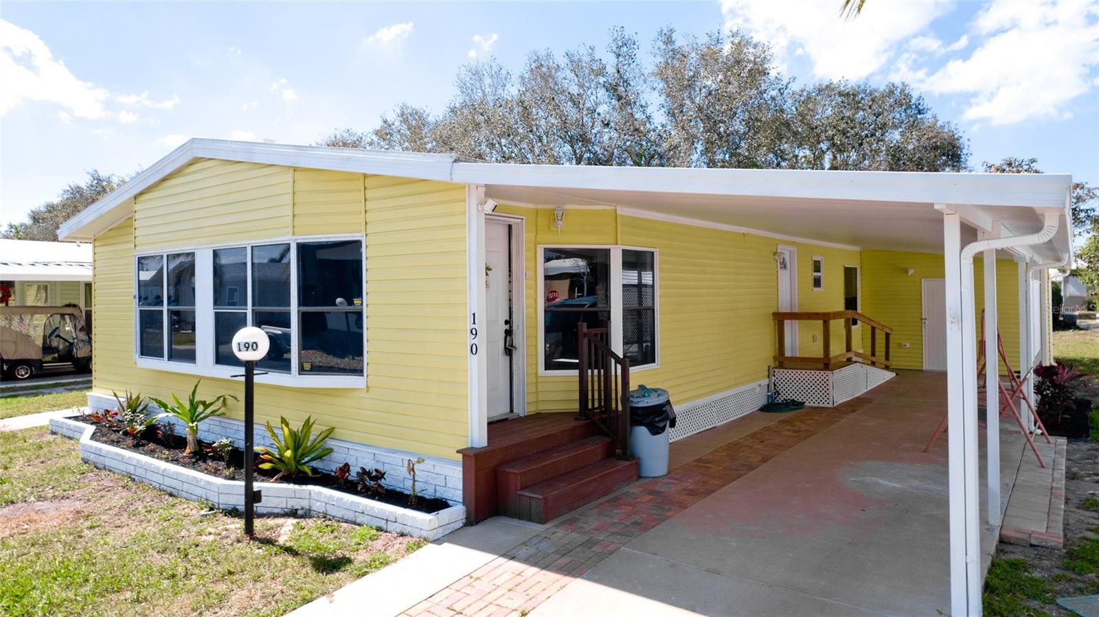 Beautifully Renovated Home in a Gated 55+ Community – Gold Tree Co-op

Welcome to 5707 45th Street E, Unit #190, Bradenton, FL, a beautifully updated and spacious home located in the highly desirable Gold Tree Co-op, a gated 55+ community celebrated for its active lifestyle, friendly neighbors, and resort-style amenities.

Enjoy maintenance-free living with HOA fees that include cable, internet, water, sewer, trash removal, lawn care, and irrigation through the community’s reclaimed water system.

Inside, this thoughtfully renovated home features a modern kitchen with sleek stainless steel appliances, updated cabinetry, and stylish finishes throughout—ideal for those who appreciate both comfort and contemporary design.

Residents of Gold Tree enjoy a wealth of amenities, including a clubhouse, heated pool, fitness center, library, shuffleboard, bocce ball, and tennis & pickleball courts. The community’s monthly newsletter keeps everyone informed about social gatherings and events, fostering a welcoming and connected environment.

Additional perks include on-site management, RV, boat, and trailer storage, pet-friendly policies, and rental opportunities for added flexibility.

Conveniently located near shopping, dining, medical facilities, the UTC Mall, Benderson Park, Riverwalk, and just a short drive to Florida’s award-winning Gulf beaches, this home offers the perfect combination of relaxation, recreation, and convenience.

Don’t miss your opportunity to experience the vibrant, maintenance-free lifestyle that makes Gold Tree one of Bradenton’s premier 55+ communities. Schedule your private showing today!