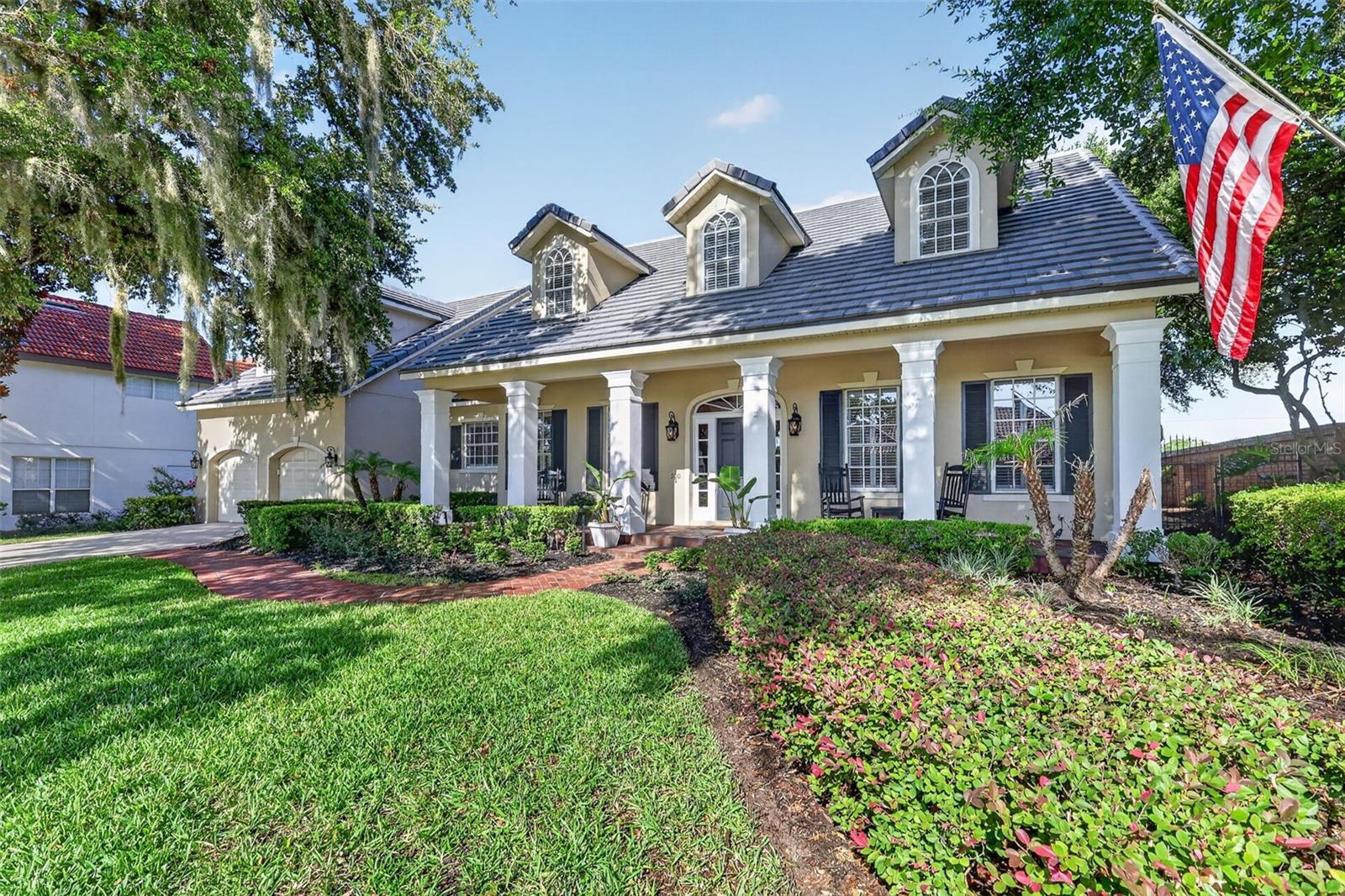 Welcome to the Premier community of Maitland Club. The paver walkway and covered front patio lead you into the spacious foyer, featuring the elegant formal living and dining rooms with hardwood floors, crown molding and plantation shutters. The Kitchen features Granite countertops, 42” cabinets and lots of natural light. The warm and inviting family room area offers a woodburning fireplace with built-in shelving and an open floor plan. The 1st Floor Master has a Large Walk-in closet and master bathroom. Separate shower and Granite countertops. Upstairs boasts a Bonus Room, ample built-in storage, and a 5th Bedroom with a large Walk-in closet. Vaulted Ceilings throughout. The Screened Pool, Covered Lanai, and Large Fenced yard are great for entertaining. The community offers tennis and basketball courts and a 24-hour security guard. New roof in 2024 ($80,000 value). The carpet in the home was replaced in 2020.New A/C replacement in 2024.Termite bond which is transferable. TV's convey with the home in the living room. Pool has been resurfaced. The master bath and kitchen have been updated. This home is located within minutes of downtown Winter Park, Maitland Town Center, shopping, restaurants, hospitals, Genesis Health Club and easy access to I-4.