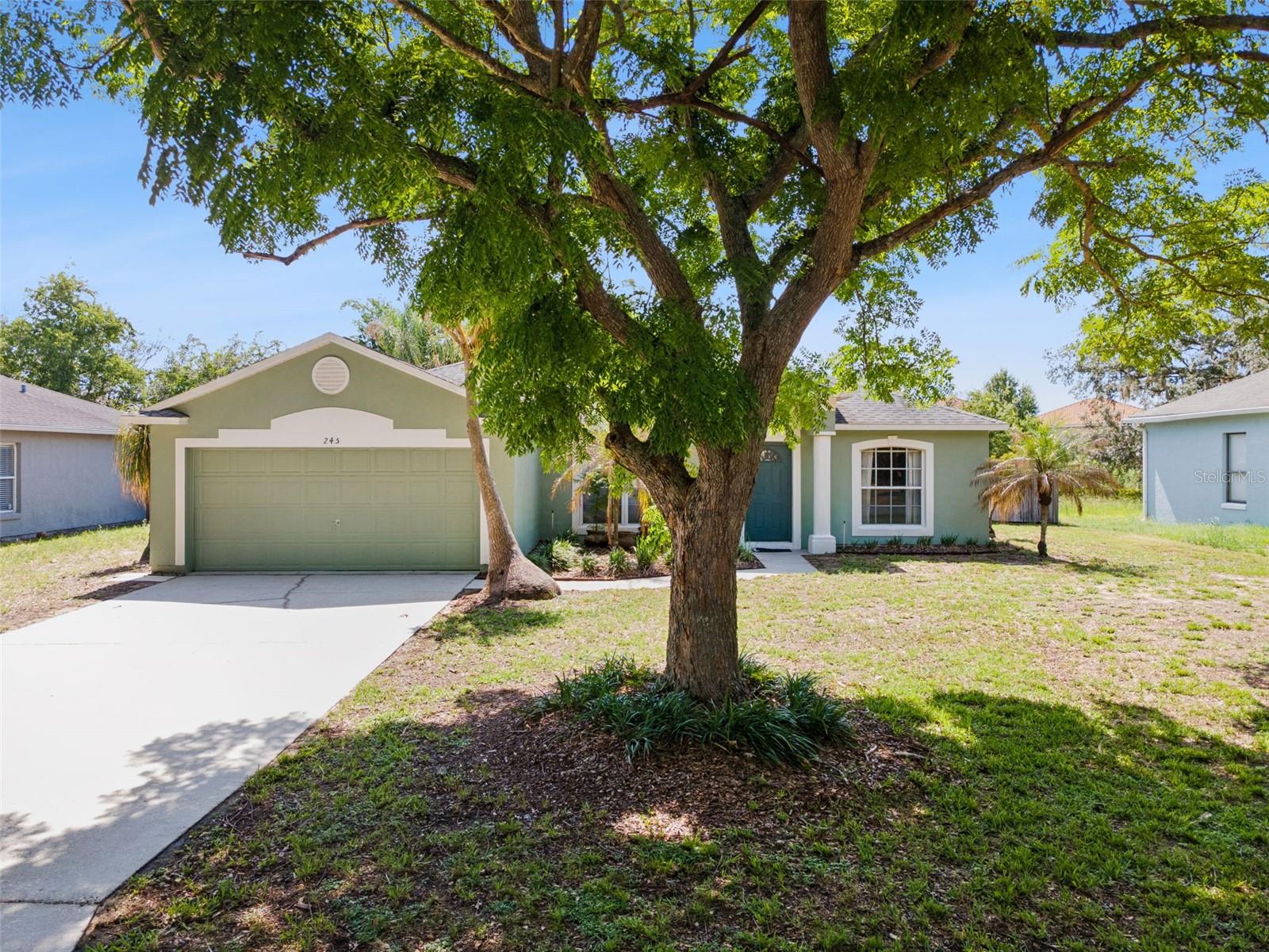Welcome to this well maintained pool home offering a thoughtful combination of recent updates and comfortable living spaces. The interior has been painted within the last five years, creating a fresh and inviting feel throughout. The kitchen features painted cabinetry, and the home includes updated toilets and furnishings that are approximately five years old. Step outside to enjoy the resurfaced pool, now equipped with a heater for extended year round enjoyment. Additional improvements include a newer hybrid water heater, a newer septic system, and other recent mechanical updates that provide added peace of mind. Conveniently located with easy access to ChampionsGate, major roadways, shopping, dining, golf, and Central Florida attractions, this property offers the opportunity to enjoy both everyday convenience and a relaxing place to call home.