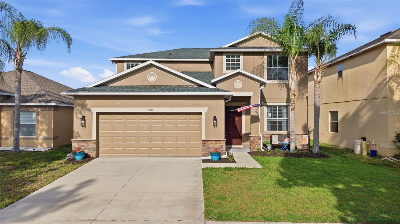 WELCOME TO CYPRESS CREEK LIVING AT ITS FINEST!  Situated in one of Ruskin’s most sought-after communities, this spacious 4-bedroom, 3-bathroom home offers over 2,500 square feet of thoughtfully designed living space with room for everyone.  Perfectly suited for today’s lifestyle, the versatile floorplan features a first-floor bedroom and full bath, making it ideal for guests, multigenerational living, or a private home office setup. An additional flex room on the main level provides endless possibilities as a formal dining room, office, playroom, or hobby space.  The heart of the home is the well-appointed kitchen featuring 42-inch cabinetry, beautiful quartz countertops, reverse osmosis drinking water, and an open layout that flows seamlessly into the main living areas. Throughout the home, you’ll find quality finishes including granite countertops in all bathrooms, providing both style and durability.  Upstairs, you’ll find a massive bonus room perfect for movie nights, a game room, media space, play area, or additional family gathering space.  Retreat to the oversized primary suite complete with a spacious walk-in closet and spa-inspired ensuite bath featuring a soaking tub and separate walk-in shower.  This home has been extensively updated for peace of mind and energy efficiency, including a NEW ROOF (2025), TWO NEW HVAC SYSTEMS WITH UV FILTRATION (2025), WHOLE-HOUSE WATER SOFTENER (2025), NEW LUXURY VINYL FLOORING UPSTAIRS (2025), and NEW ATTIC INSULATION (2025). Fresh interior and exterior paint provide a truly move-in-ready experience.  Additional highlights include tile flooring throughout the main level, luxury vinyl flooring upstairs, NO CARPET, a fenced backyard, screened lanai, and abundant living space designed for comfortable everyday living and entertaining.  Located in the highly desirable Cypress Creek community with convenient access to shopping, dining, schools, and major commuter routes, this home offers the perfect combination of space, updates, and value.  
Don’t miss your opportunity to own this beautifully updated home in one of Ruskin’s most popular neighborhoods!
