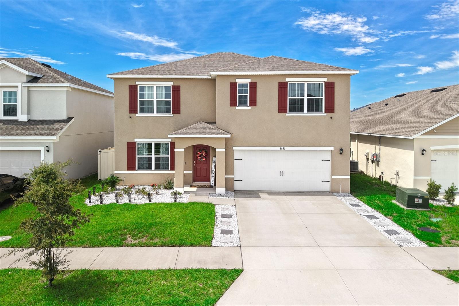 Welcome to 4641 Bernard Boulevard, a beautifully maintained 2023 built home offering 5 bedrooms, 3 bathrooms, and 2,601 square feet of living space.

The seller has made several thoughtful improvements throughout the home, starting with the first floor where the original carpet was removed and replaced with tile. The downstairs bathroom was upgraded beyond the standard builder grade finishes, giving it a more custom and elevated feel.

The kitchen pantry was also upgraded from the original builder grade setup, adding both function and style. One of the bedrooms is currently converted into a closet, but it can easily be converted back into a bedroom, and the seller is willing to do so if the buyer prefers.

Outside, the seller added a covered and screened patio with pavers, electricity, a TV wall, and ceiling fan, creating a great space for relaxing or entertaining.

Built in 2023 with modern finishes and additional owner improvements, this home offers the benefit of newer construction with several upgrades already completed.