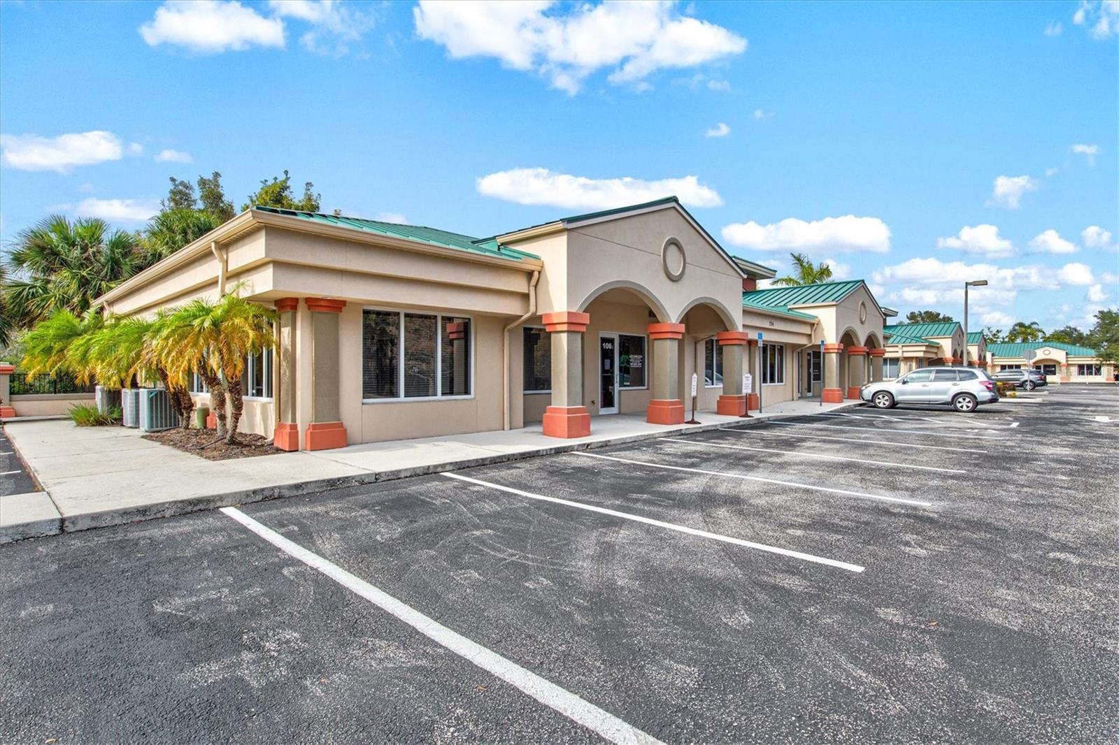 **Seller has updated the offering. This professional office condominium is now available for individual purchase.** The seller also offers a second end-cap office condominium in the same building, providing a rare opportunity for buyers seeking additional office space or an investment opportunity. Purchase one unit for your immediate needs or acquire both for multiple office suites within the same professional office complex. Seller will consider offers on either individual unit or both units together.

Rare opportunity to own a move-in-ready professional office condominium in one of Sarasota's most desirable business locations, just minutes from downtown Sarasota. This end-cap unit offers excellent visibility, abundant natural light, and a versatile floor plan ideal for medical, legal, financial, insurance, accounting, real estate, or other professional office users.

The approximately **1,050± SF** space features three private offices, a welcoming reception area, waiting room, kitchenette, private restroom, storage/IT room, and both front and rear entrances.

The quarterly HOA fee is **$1,227 per unit**. The condominium association requires buyer approval and retains a first right of refusal.

**Also available for lease at $2,995 per month.**

All information is deemed reliable but is not guaranteed and should be independently verified by the buyer. Buyers are responsible for verifying all measurements, square footage, permitted uses, zoning, condominium documents, association rules and regulations, rental restrictions, fees, and any other information material to their purchase decision.