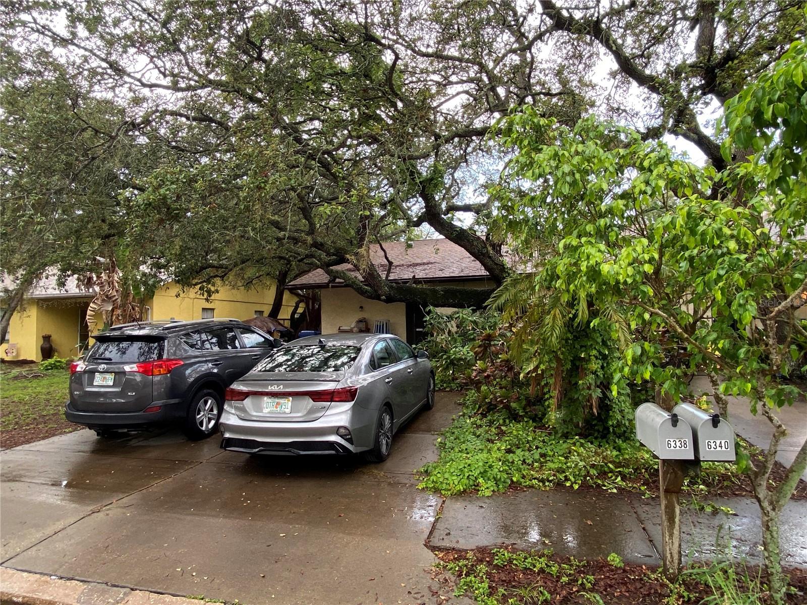 HUGE duplex (each side is 2br/2ba and >1100 sq ft) with large fenced in yards - this is property is a house-hackers dream (live in one half, rent the other!). Fully remodeled kitchen/bathrooms, and a lofted ceiling in the living room, this property feels like home from the moment you step in the front door. 

Worried about hearing the neighbors? Don't be. With a double block firewall separating the units, you will forget they are even there. Enjoy the convenience of in-unit laundry and the prime location, just 10 minutes from the gulf beaches and 15 minutes to downtown St. Petersburg. 

So why wait? Don't miss the chance to own this versatile property.