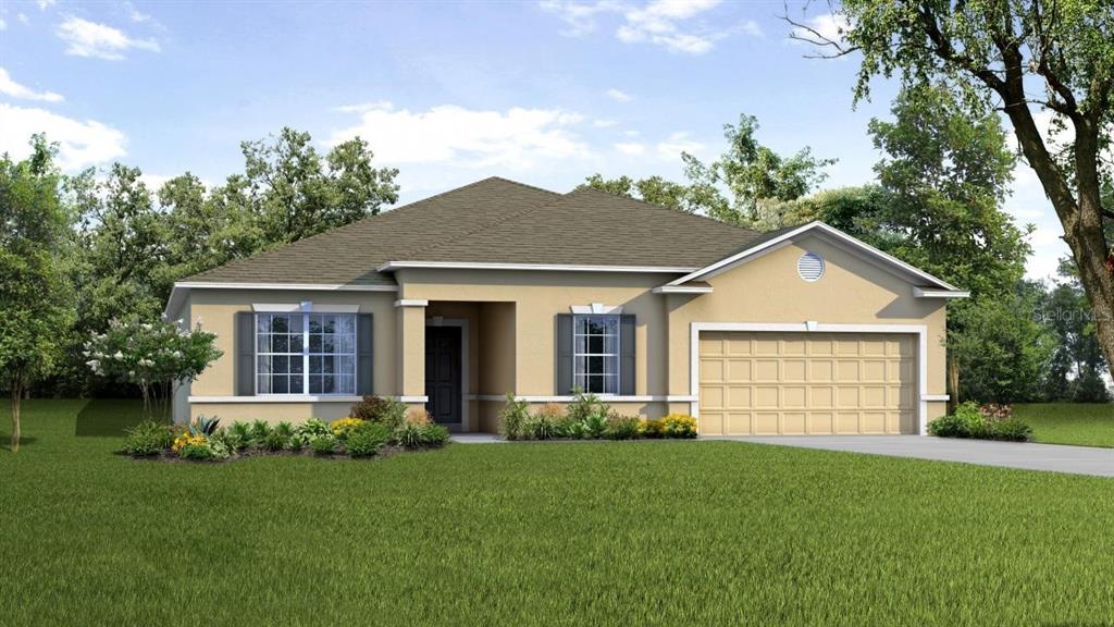 Pre-Construction. To be built. Brand new builder owned 3/2  spec home with expected completion date of Dec 2021. CBS construction
with full builder warranties. Terrific plan featuring large great room, eat in kitchen, indoor utility, extensive ceramic tile flooring, horizontal blinds and much, much more