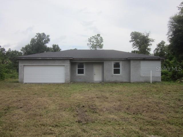 Calling all investors and contractors. This is your chance to finish construction on a single-family home in a good location. Located a few blocks off US 41, this house could be the opportunity you have been waiting for as a home or investment property. Once complete, it will have 4 bedrooms and 2 bathrooms with a nice sized kitchen and living area. The location is fantastic with proximity to I-75 via Sumter, US 41, and all area amenities in North Port and Port Charlotte. There are no HOA or CDD fees. This property must be sold cash only. Easy to show.