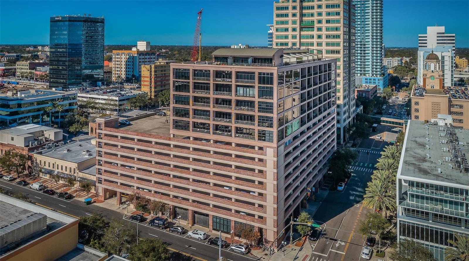 This GORGEOUS 2 bedroom, 2 bathroom penthouse unit is located in the heart of downtown St. Petersburg and has AMAZING direct water views! It offers breathtaking views from the large, oversized terrace off of the master bedroom located upstairs as well as from the smaller balcony on the first level. The unit features tile floors throughout, high ceilings with exposed duct work and ceiling fans, 2 parking spots in the parking garage, and more! Shopping, restaurants, and other downtown venues are walking distance away! Dogs are okay with owner approval. This is a unique rental opportunity you do not want to miss!!